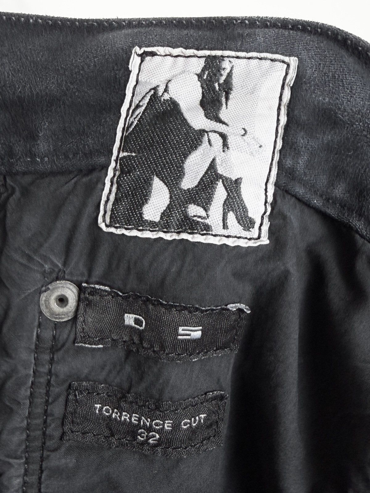 Rick Owens FW14 Rick Owens Moody Moleskin Cotton Torrence Denim Jeans Size US 32 / EU 48 - 11 Thumbnail
