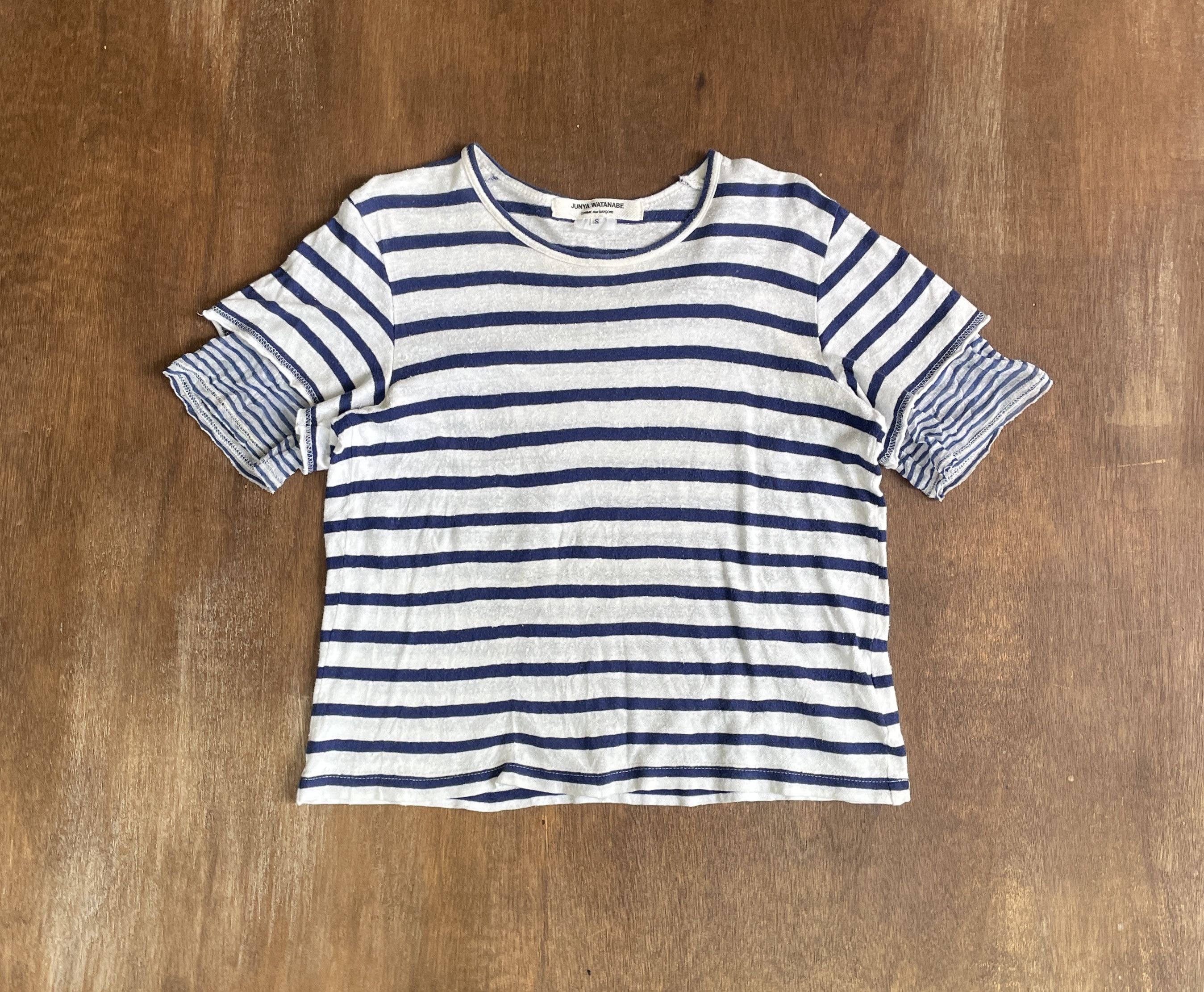 Comme des Garcons JUNYA WATANABE COMME des GARCONS 2010 Striped Top Size US S / EU 44-46 / 1 - 1 Thumbnail