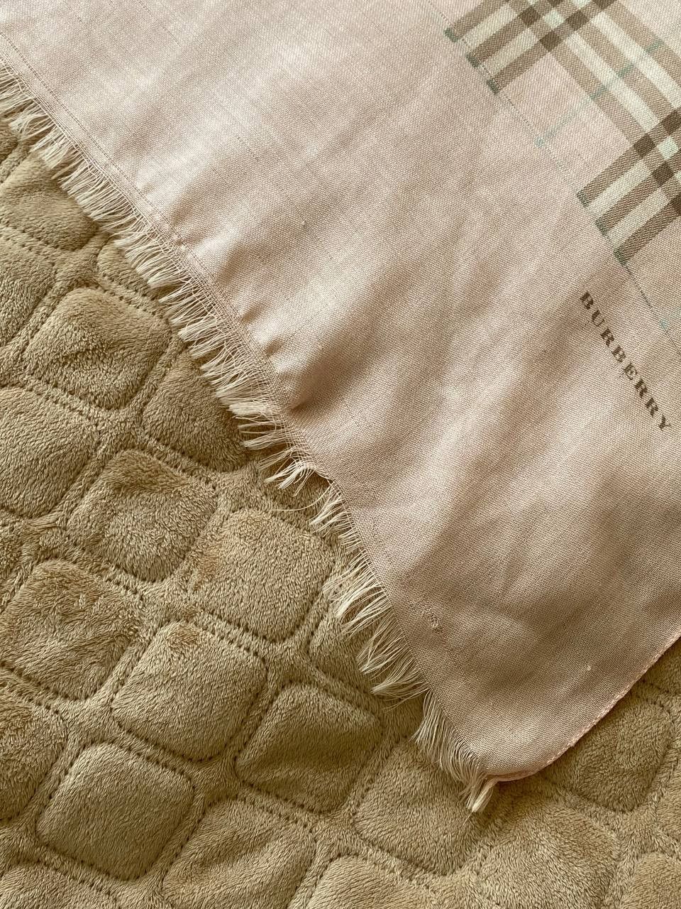 Burberry Vintage Burberry London Check Wool Shawl Scarf Size ONE SIZE - 8 Thumbnail