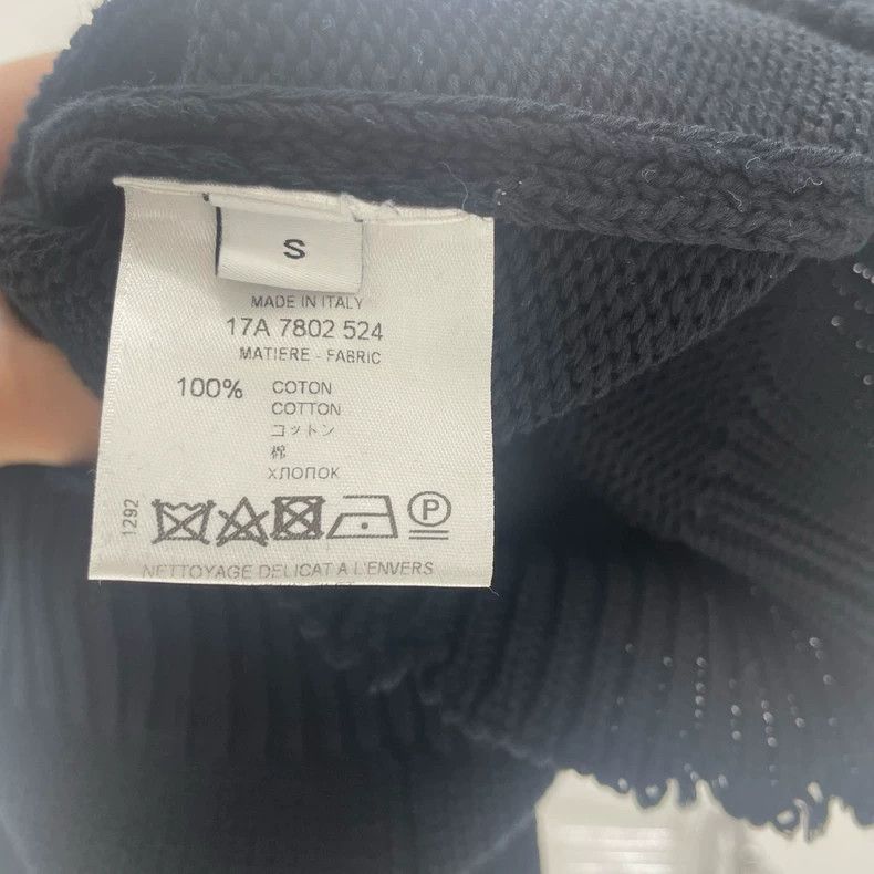 Givenchy Givenchy Chest Logo Embroidered Knit Black Sweater YY Size US S / EU 44-46 / 1 - 5 Thumbnail