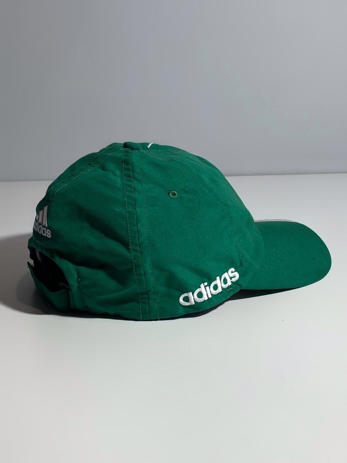Adidas Vintage 00s Adidas Palmeiras FC Brazil Pirelli Y2k Cap Size ONE SIZE - 9 Thumbnail