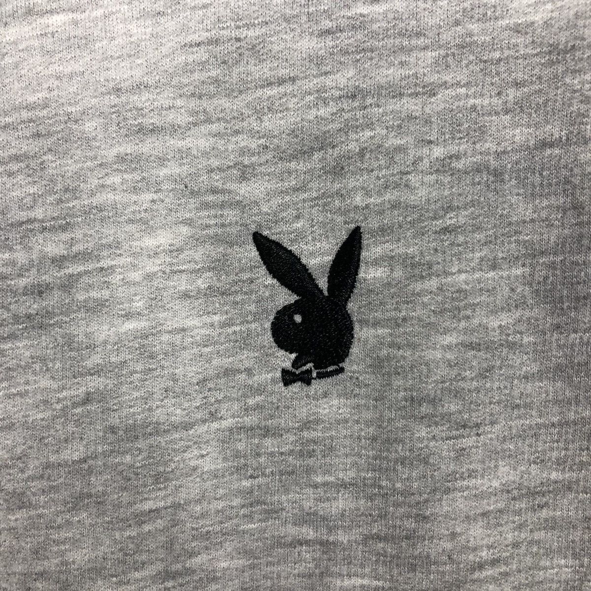 Japanese Brand Playboy Bunny Logo Sweatshirt Gray Long Sleeve Crewneck Size US L / EU 52-54 / 3 - 12 Thumbnail