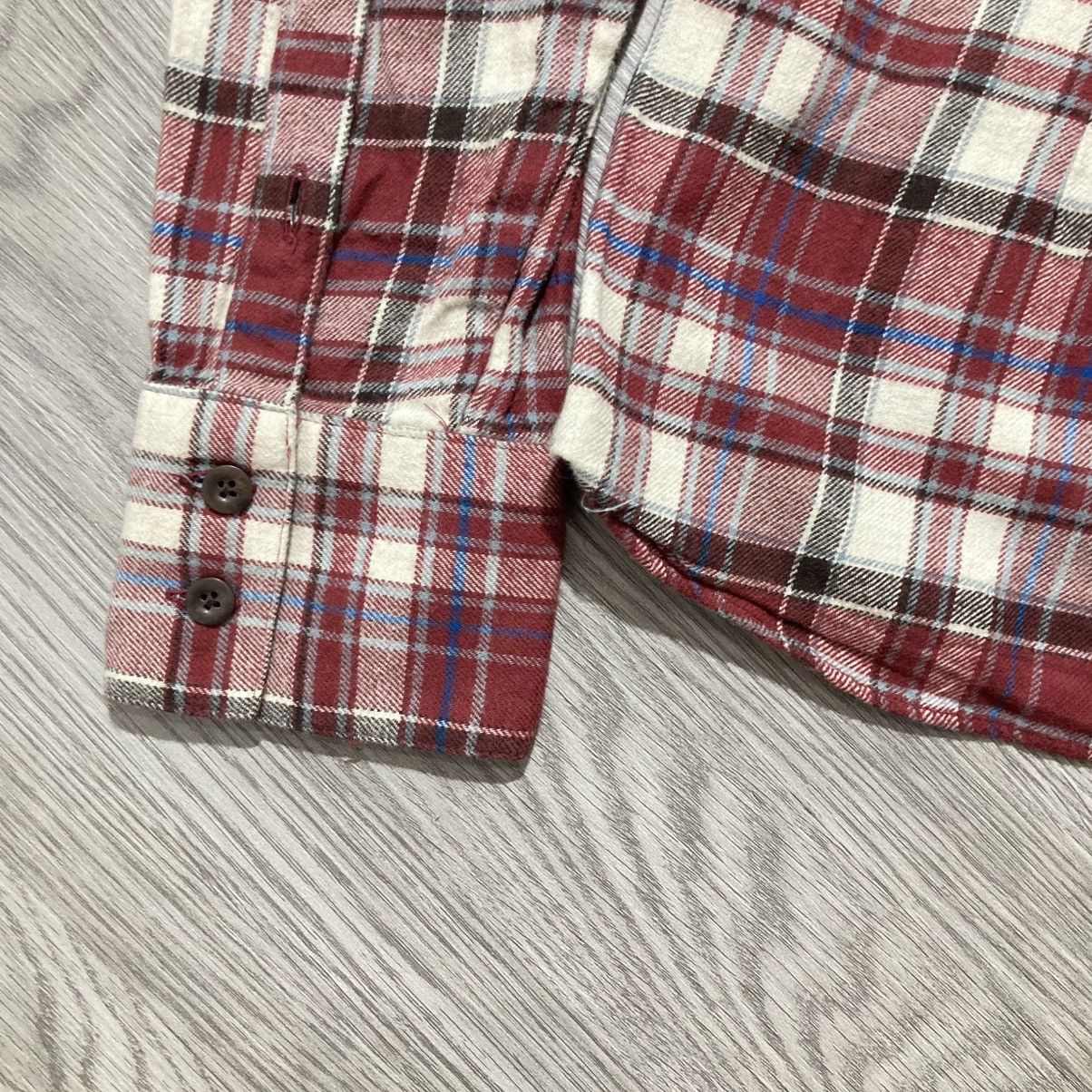 GOSTAR DE FUGA 🇯🇵 2000s Gostar De Fuga Flanel Plaid Shirt Button Up Lgb Size US S / EU 44-46 / 1 - 13 Thumbnail