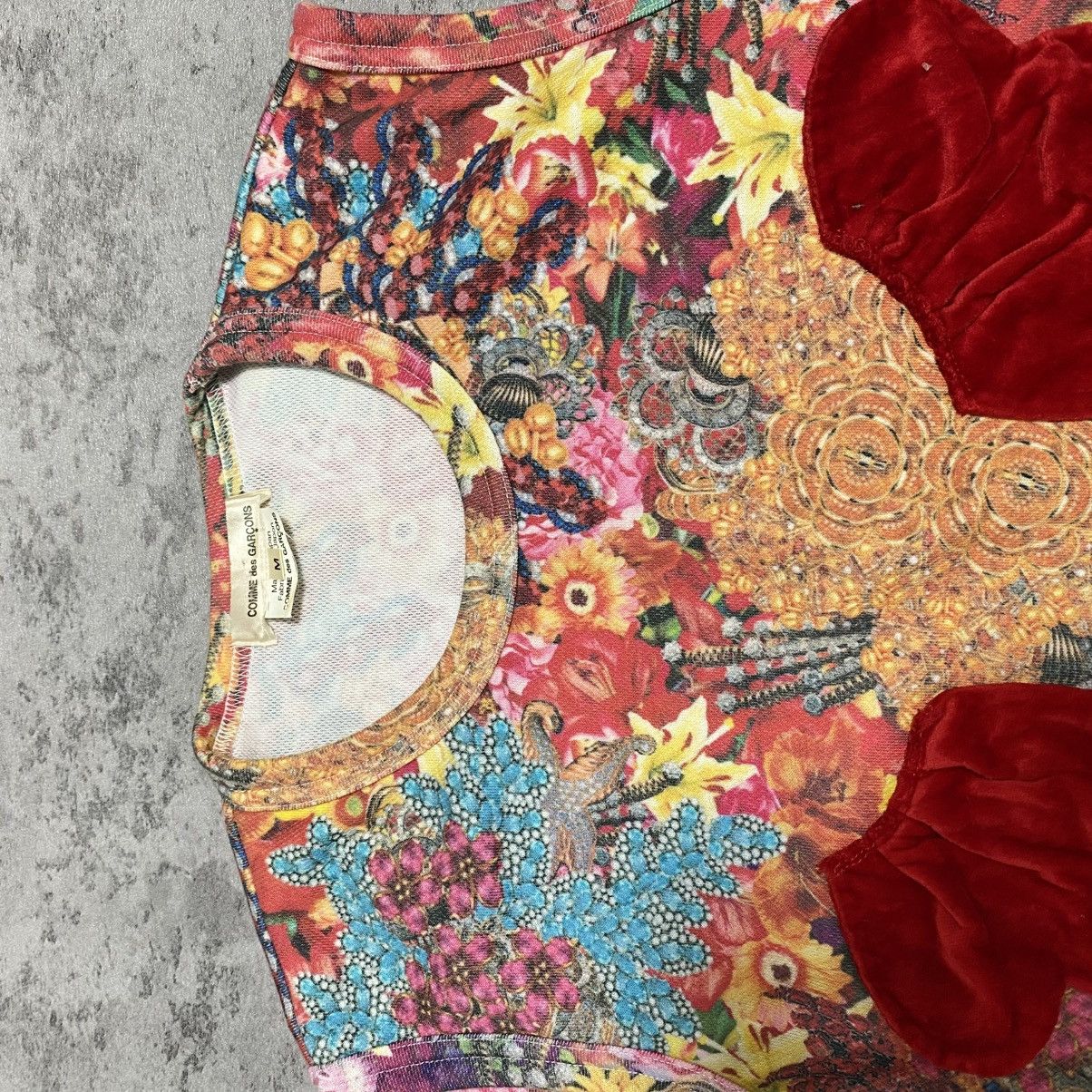 Comme des Garcons SS04 COMME DES GARÇONS FLORAL TOP Size M / US 6-8 / IT 42-44 - 10 Thumbnail