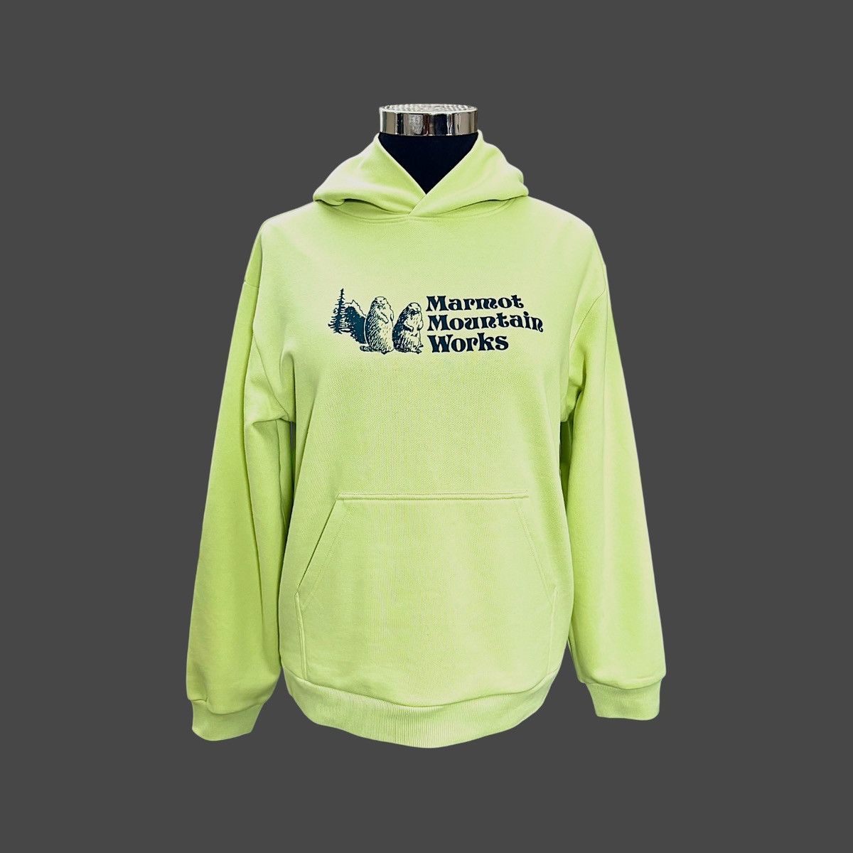 Marmot Marmot Women’s Green Mountain Works Print Hoodie Sz L Size L / US 10 / IT 46 - 3 Thumbnail