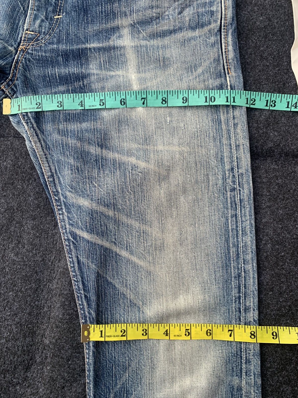 Edwin Flare Edwin 503 fucking faded style. Made in Japan 🇯🇵. Size US 32 / EU 48 - 7 Thumbnail