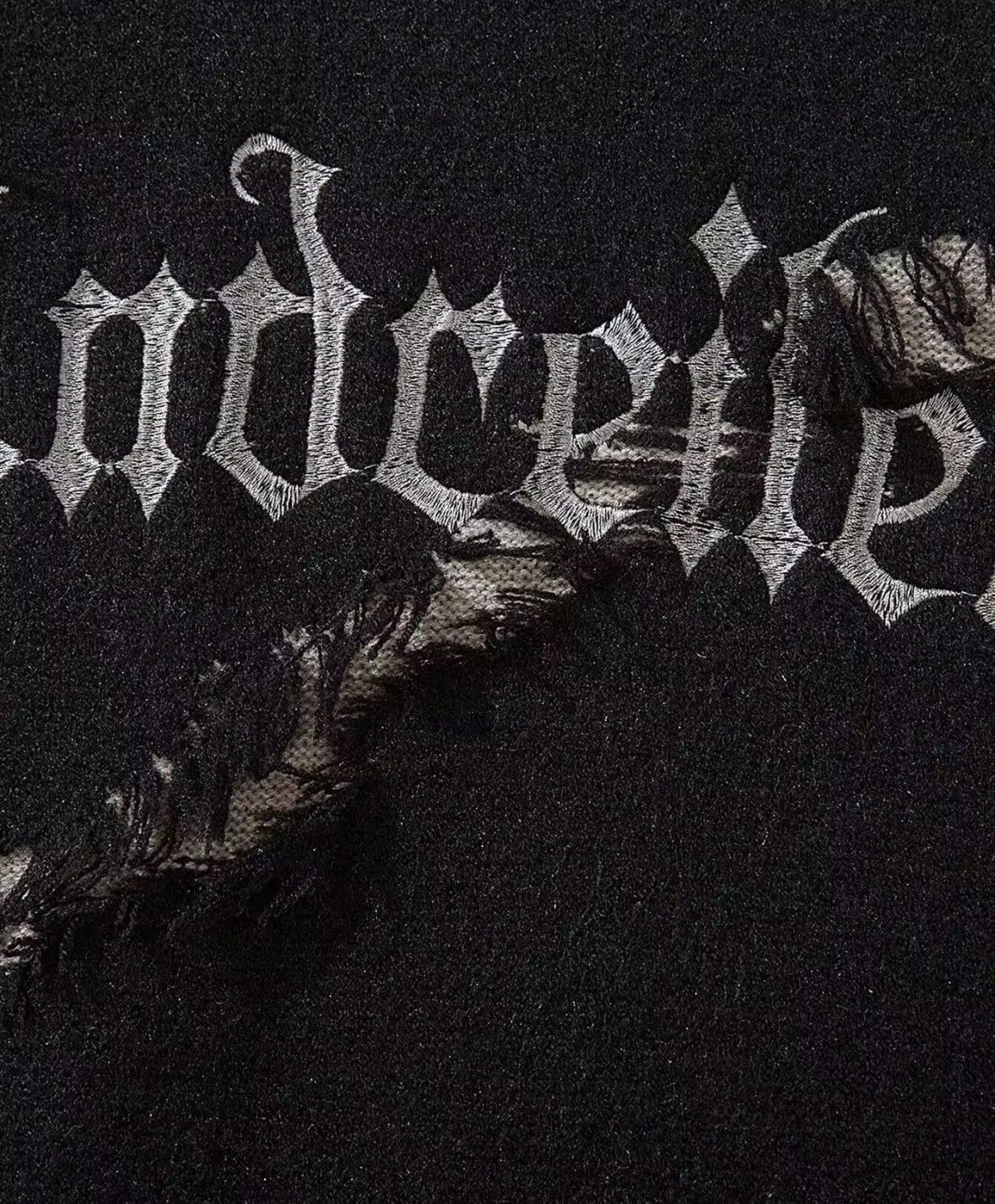 Vintage Streetwear Vintage American Dark Distressed Sweater Jacquard Size US XL / EU 56 / 4 - 5 Thumbnail