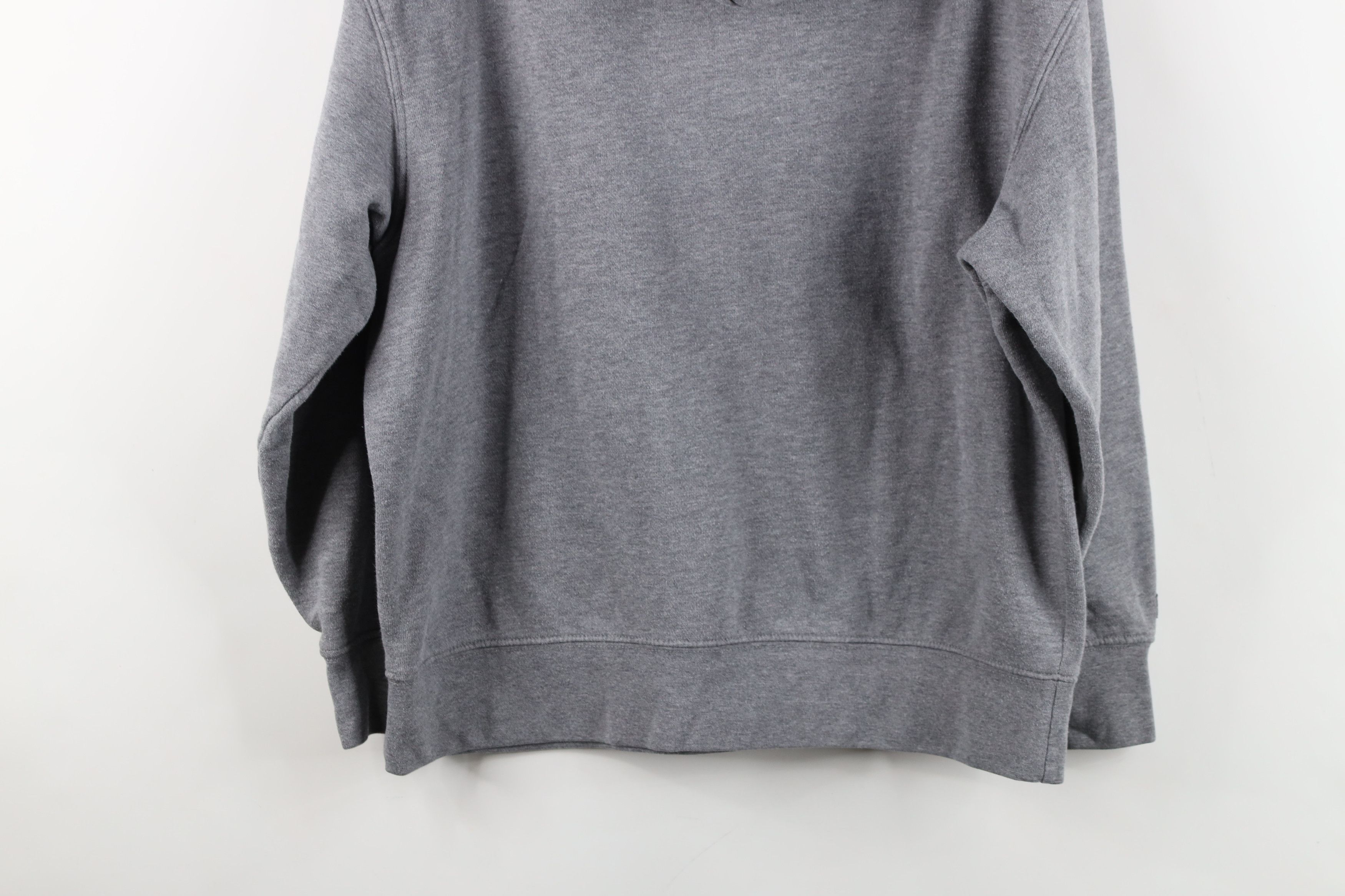 Vintage Vintage 90s Notre Dame University Hoodie Sweatshirt Gray Size L / US 10 / IT 46 - 13 Thumbnail