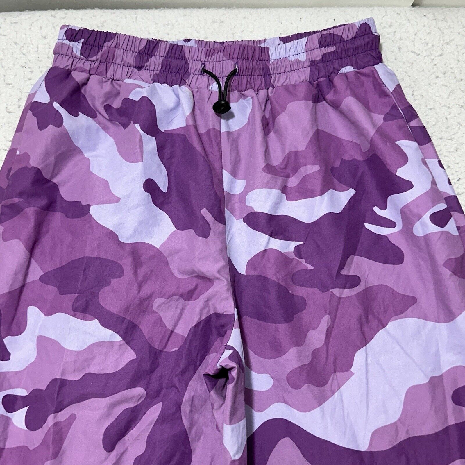 Forever 21 Forever 21 Small Windbreaker Pants Purple Camo Sweatpants Size 28" / US 6 / IT 42 - 2 Thumbnail