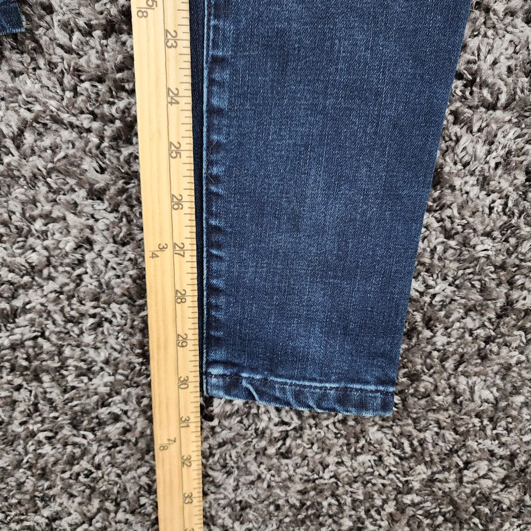 Prana PRANA Jeans Skinny Women Dark Wash Size 2 Adult Regular 29" x 30" Blue Womens Size 26" / US 2 / IT 38 - 5 Thumbnail