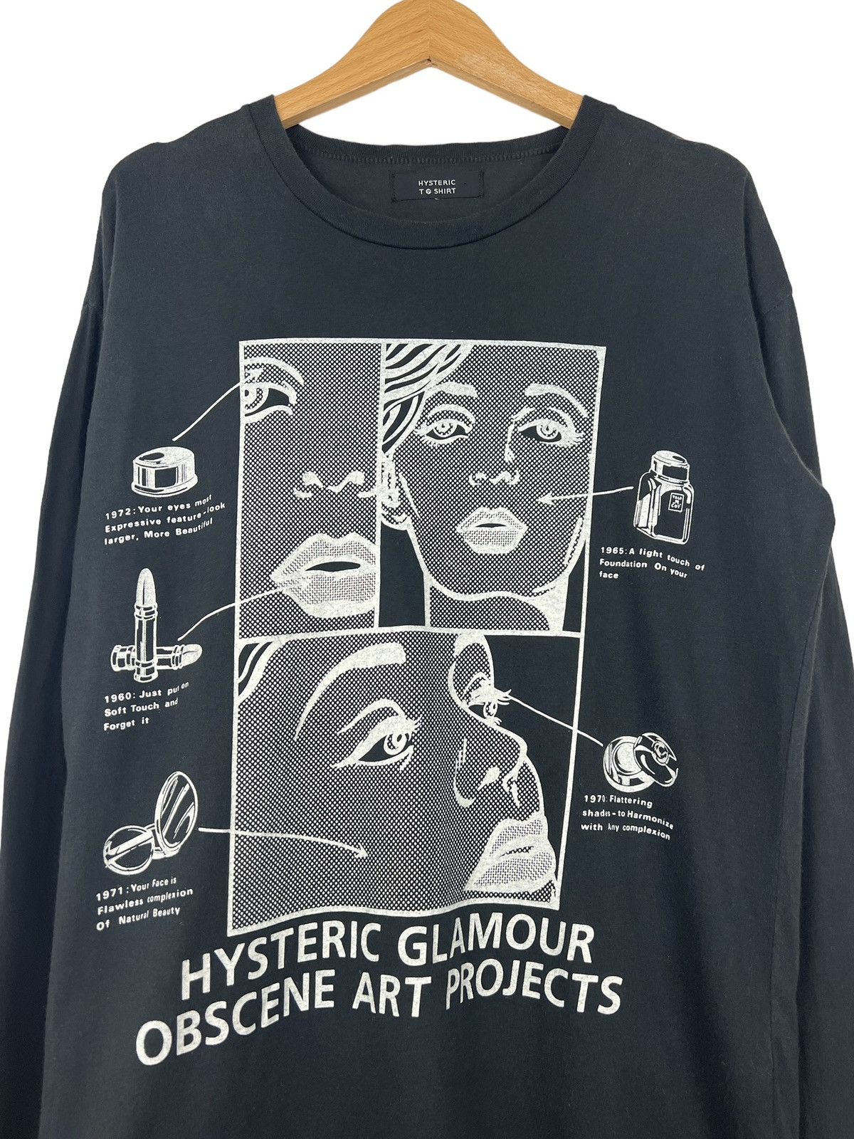 Hysteric Glamour 1990 HG ‘Obscene Art Projects” Longsleeve Shirt Size US L / EU 52-54 / 3 - 4 Thumbnail