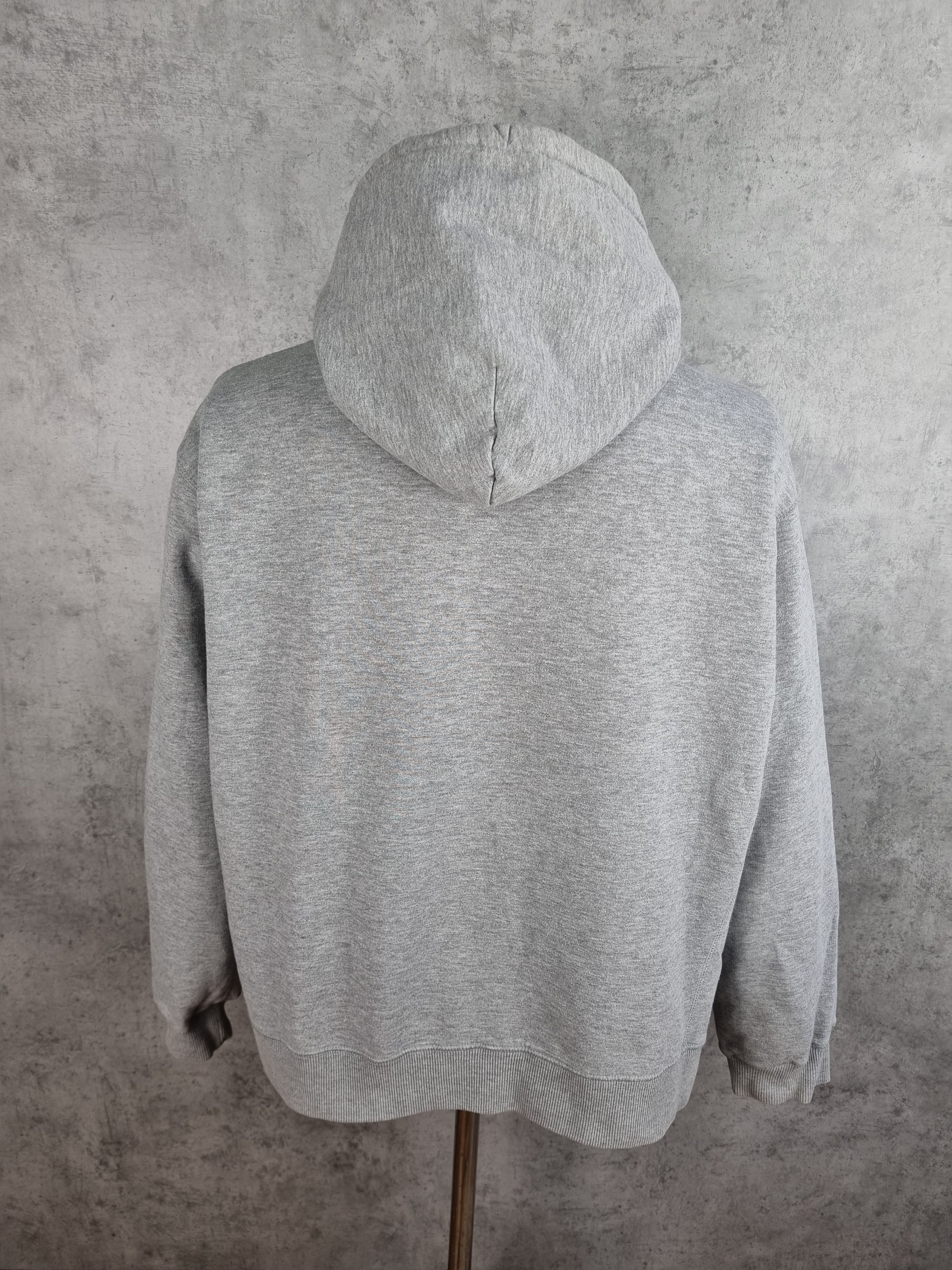 Nike × Vintage Vintage NIKE Swoosh Grey Hoodie Travis Scott Style Size US M / EU 48-50 / 2 - 2 Thumbnail