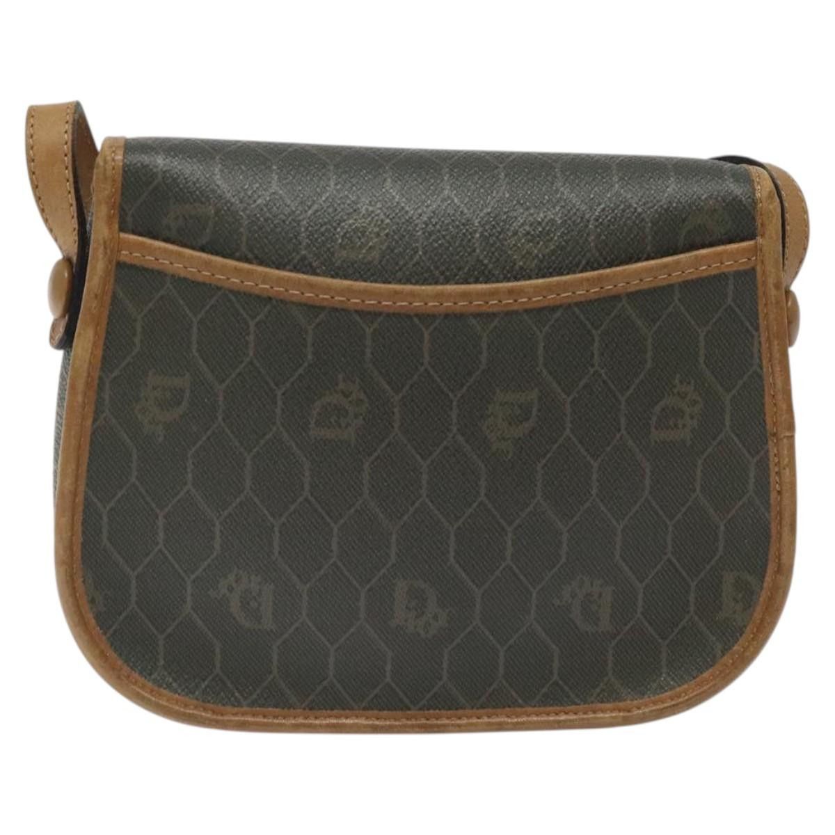 Dior DIOR Honeycomb Canvas Shoulder Bag Pvc Khaki Size ONE SIZE - 2 Thumbnail