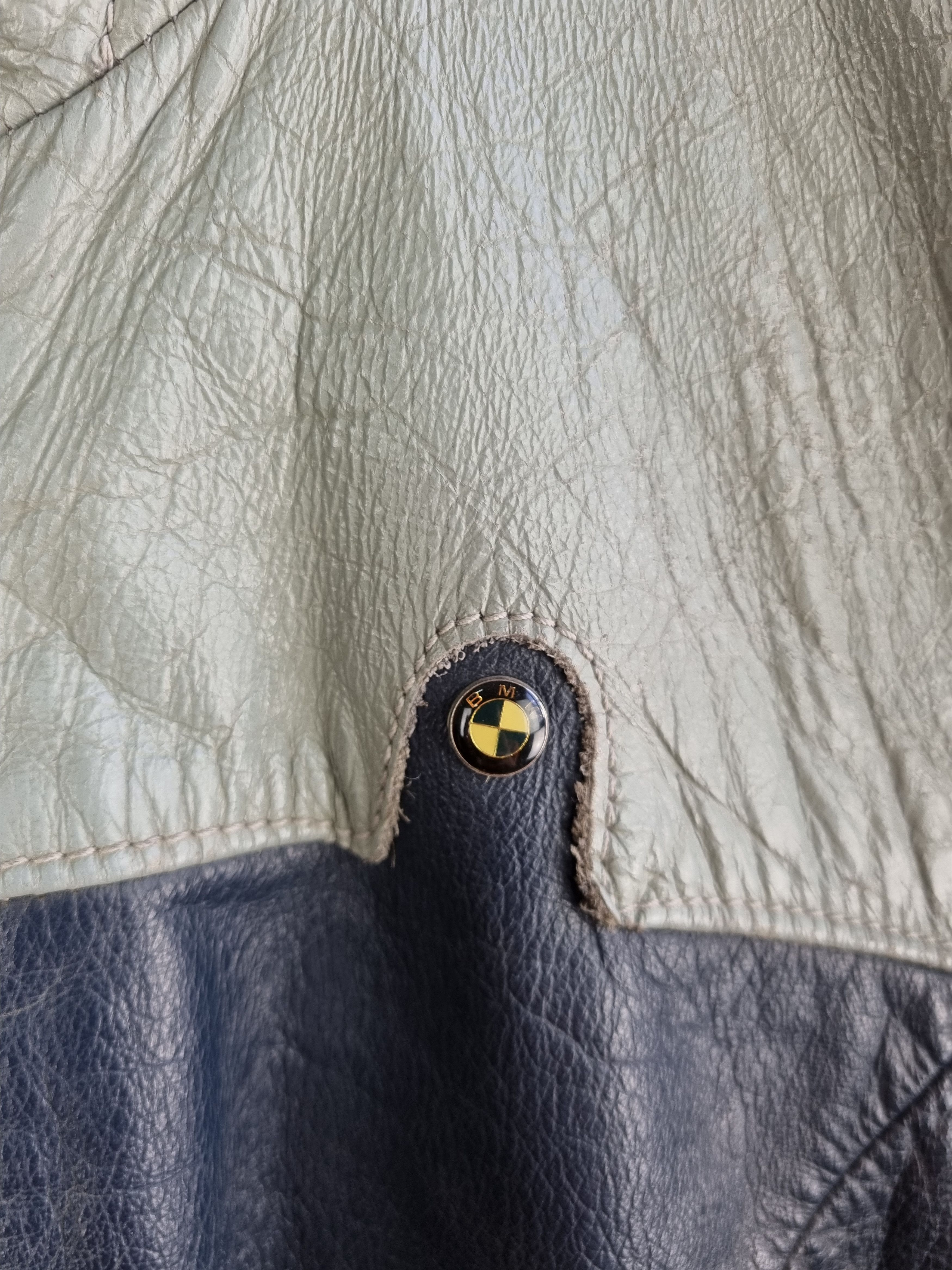 BMW 80s Rare Size BMW Leather Jacket made in West Germany Size US S / EU 44-46 / 1 - 13 Thumbnail
