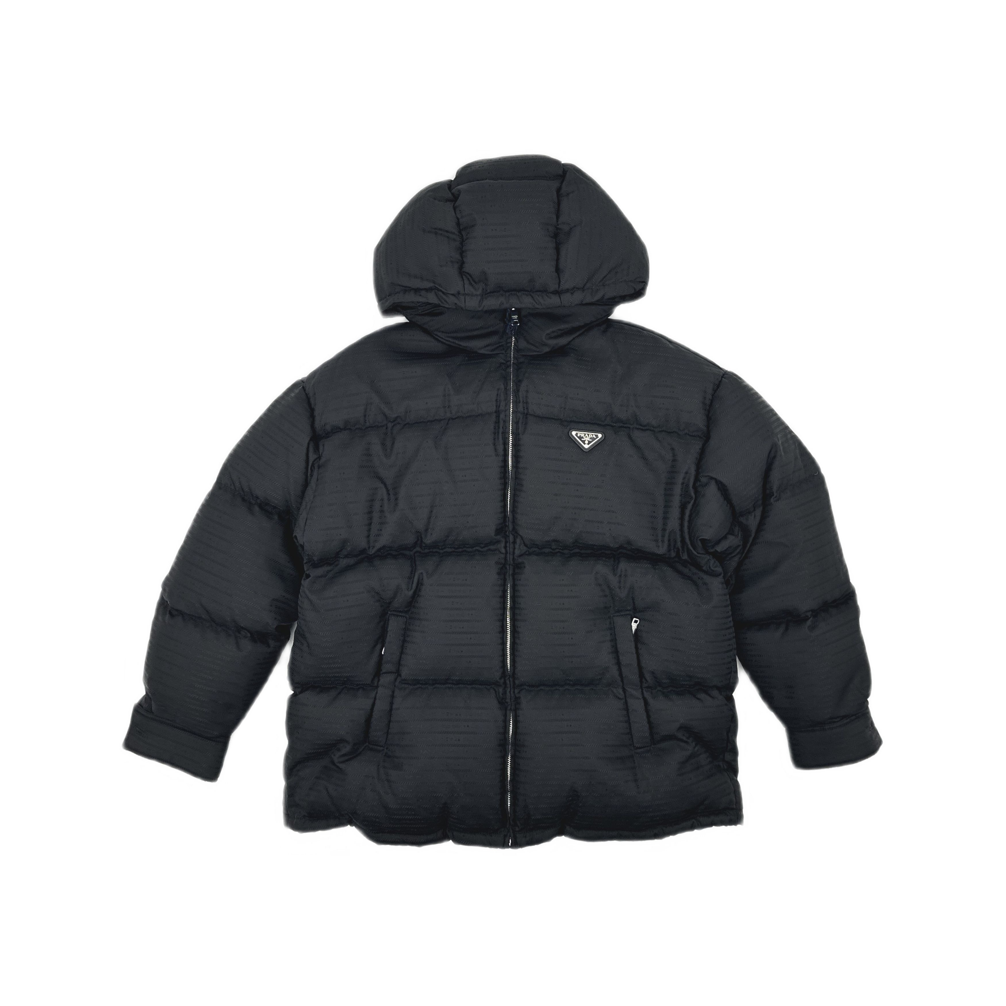 Prada Prada Re-Nylon Hooded Puffer Jacket Size 36 Size XS / US 0-2 / IT 36-38 - 1 Thumbnail