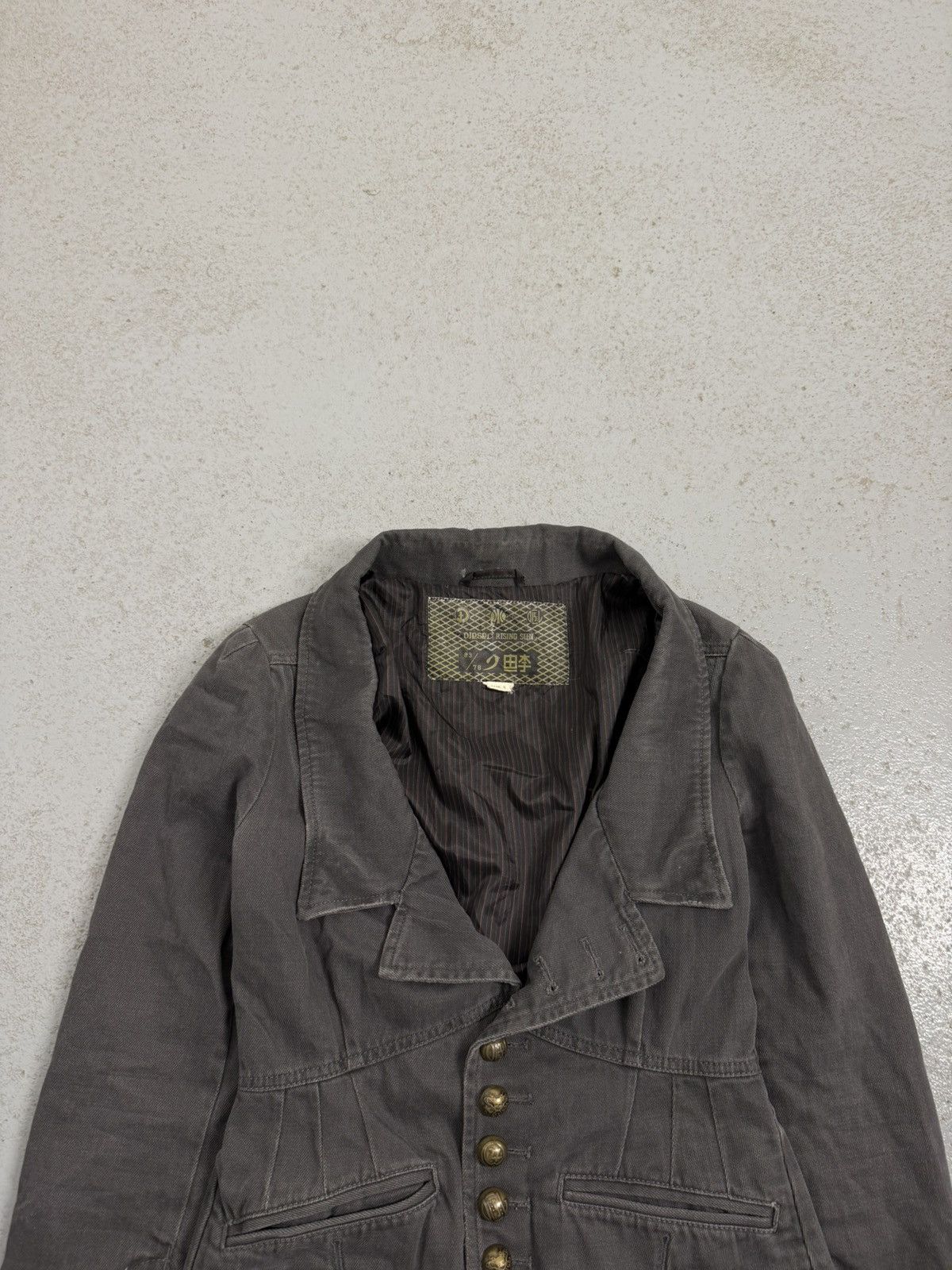 Diesel Vintage Diesel Rising Sun Washed Denim Jacket Size S / US 4 / IT 40 - 4 Thumbnail