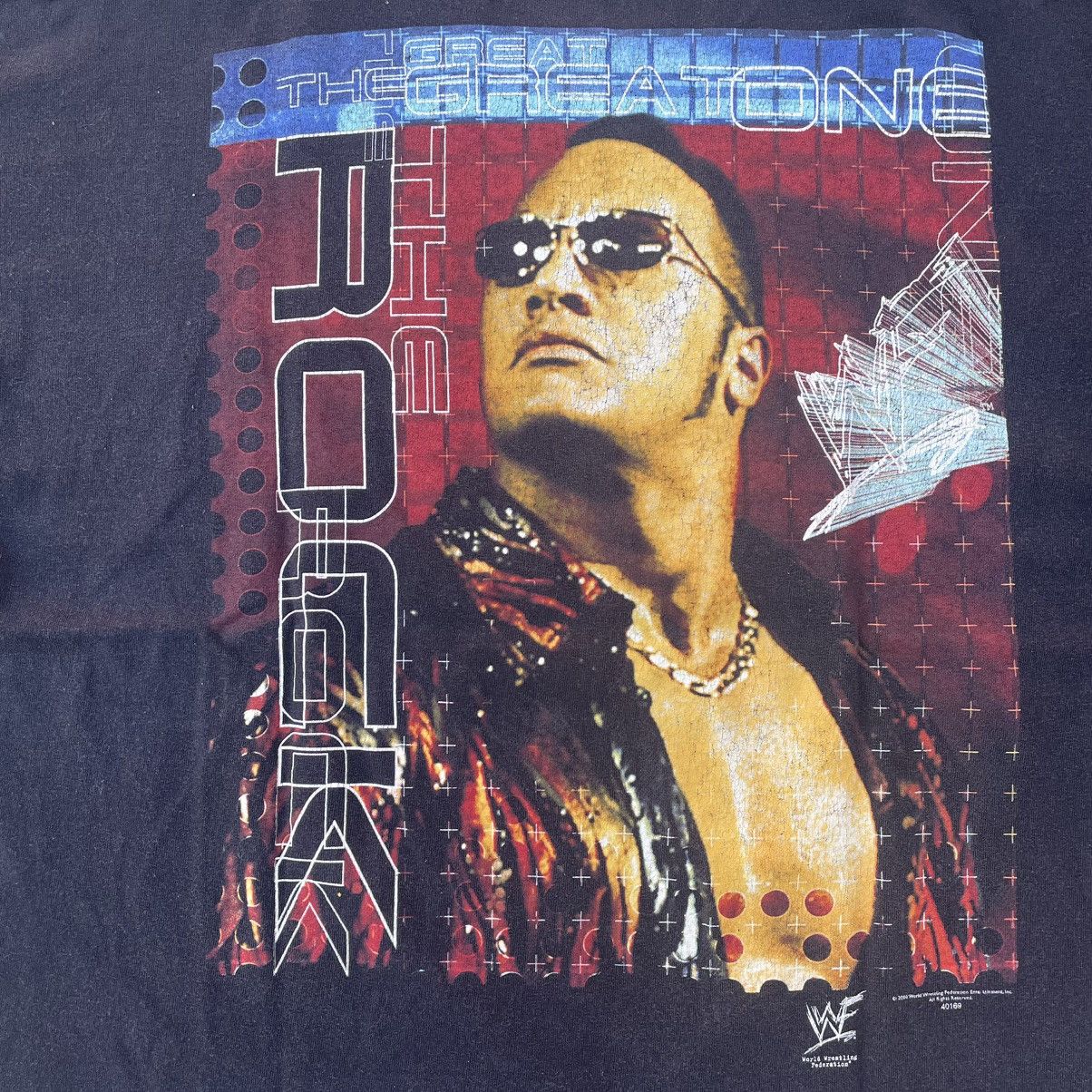 Vintage Vintage WWF WCW The Rock ©️2000 Size US XL / EU 56 / 4 - 11 Thumbnail