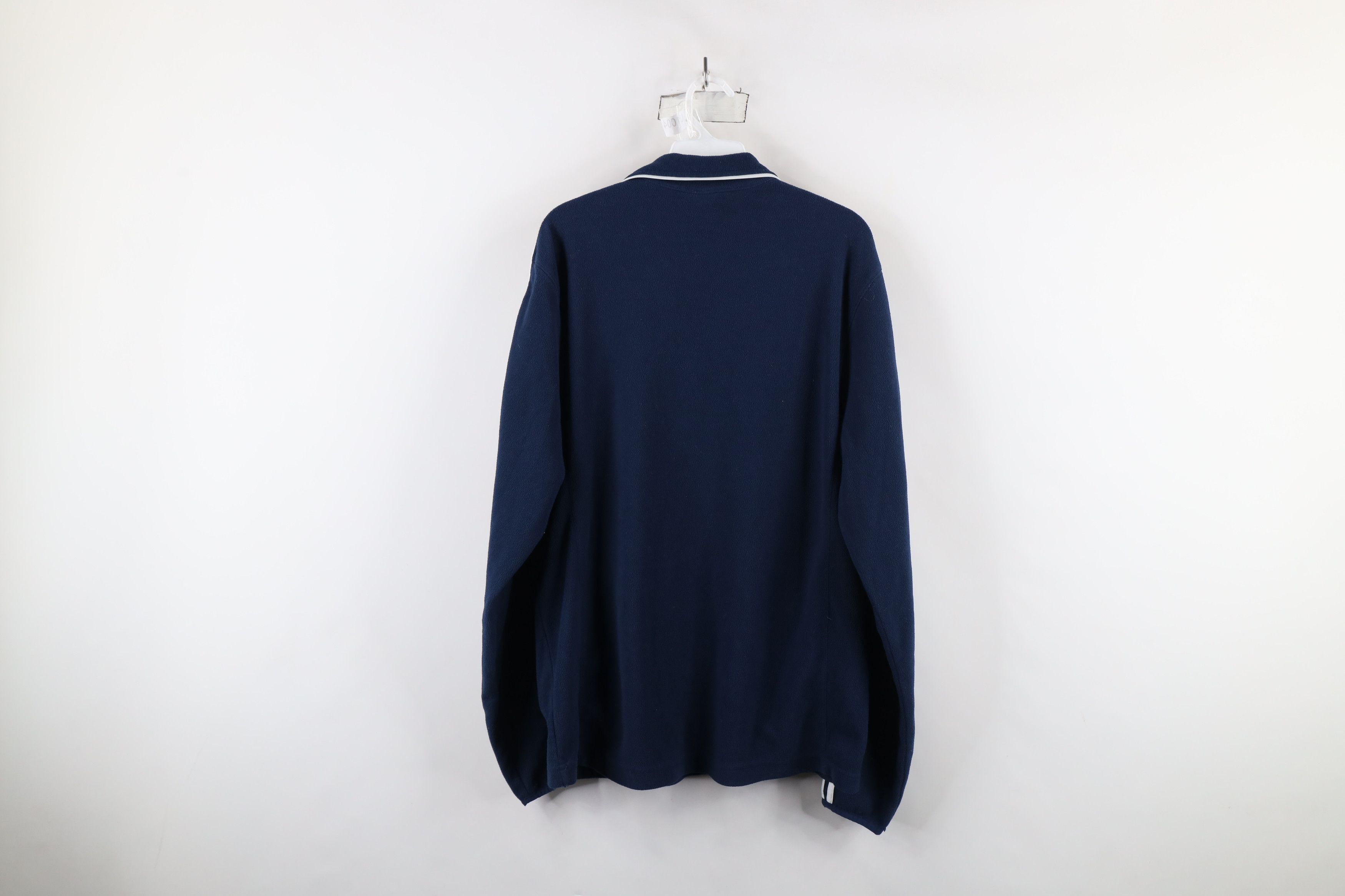Adidas Vintage Adidas Notre Dame University Half Zip Fleece Sweater Size US L / EU 52-54 / 3 - 13 Thumbnail
