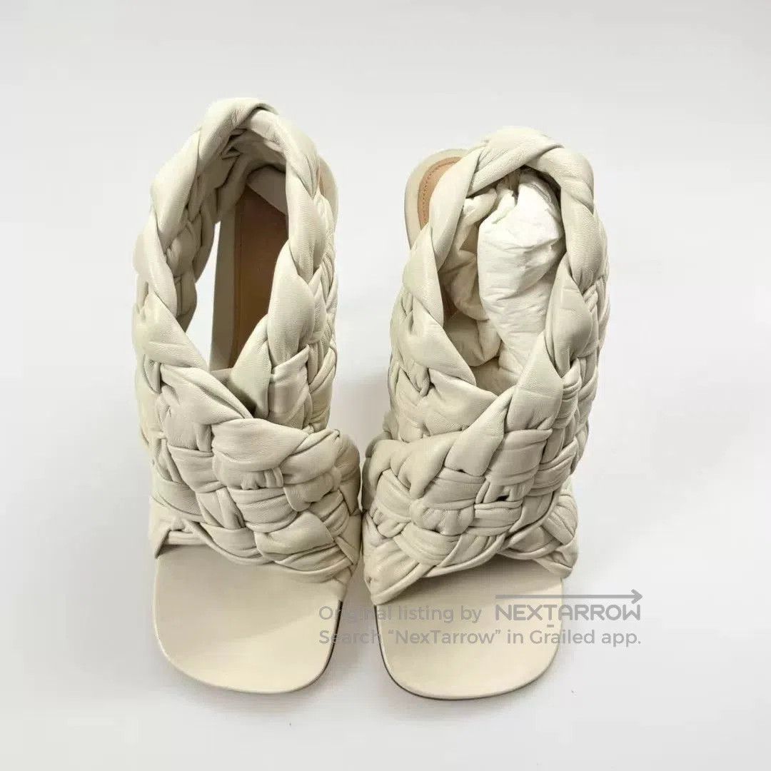 Bottega Veneta BV Woven High Heels. Size US 7 / IT 37 - 4 Thumbnail