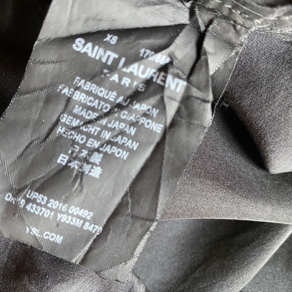 Hedi Slimane × Saint Laurent Paris Fall 2016 Silk Western Shirt Size US XS / EU 42 / 0 - 6 Thumbnail