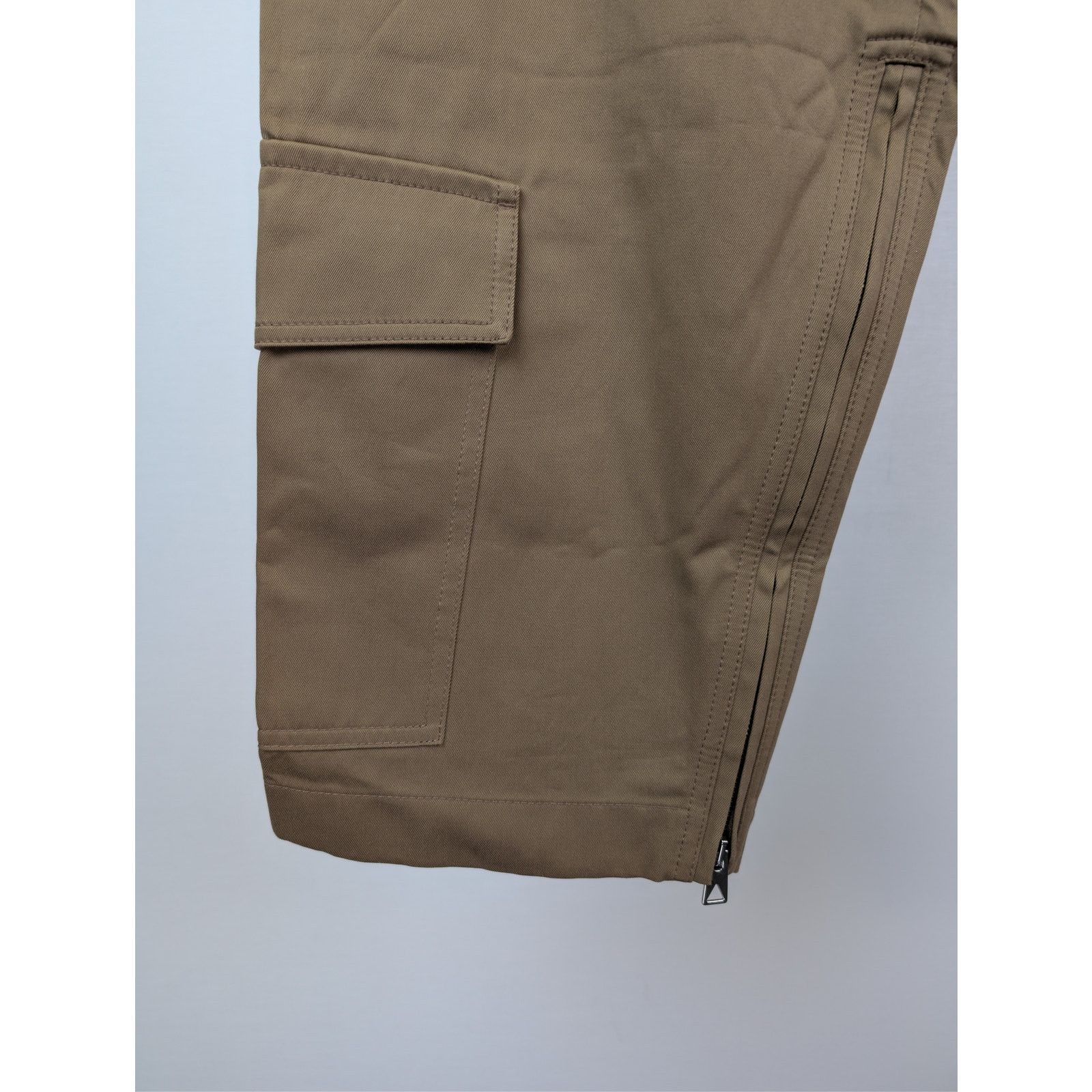 Bottega Veneta o1rshd1 Cotton Gabardine Cargo Trousers Pants Sand / Beige Size US 30 / EU 46 - 8 Thumbnail