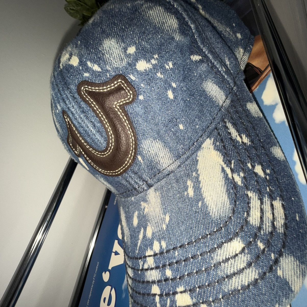 True Religion × Vintage True Religion Denim Strapback Size ONE SIZE - 8 Thumbnail