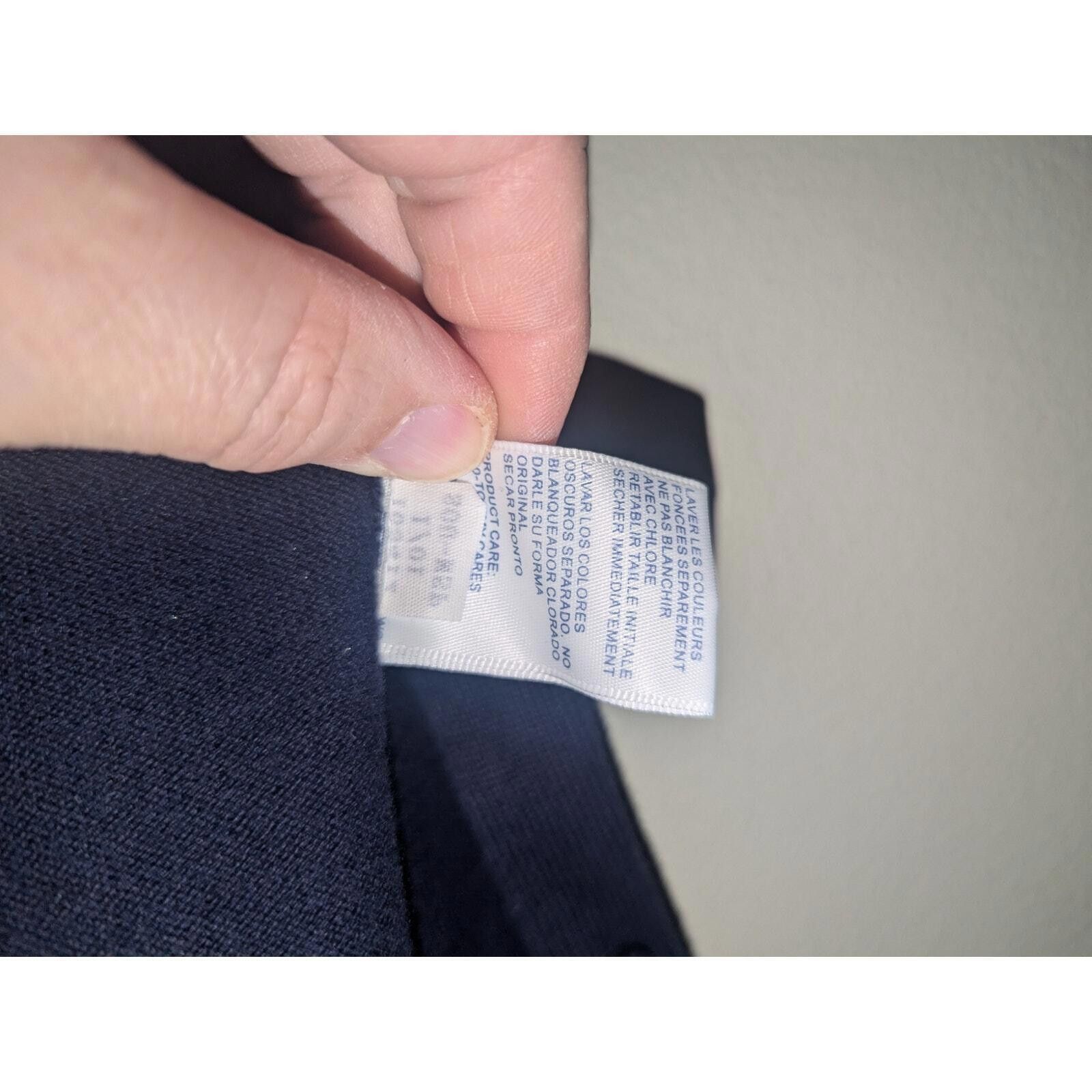 Tommy Hilfiger Vintage Y2K Women's Tommy Hilfiger Cardigan Navy Blue Large Size L / US 10 / IT 46 - 5 Thumbnail
