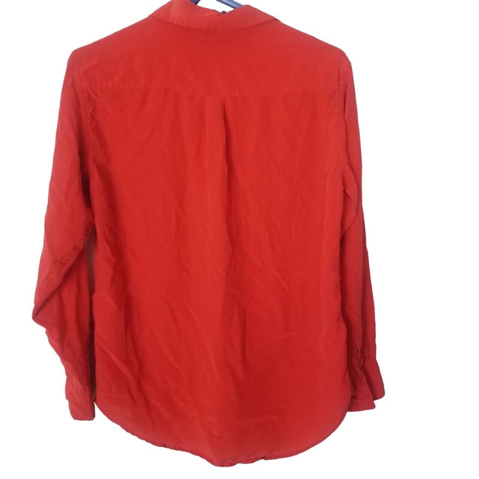 Equipment Equipment Womens 100% Silk Blouse Size S Quiet Luxury Career Size S / US 4 / IT 40 - 8 Thumbnail