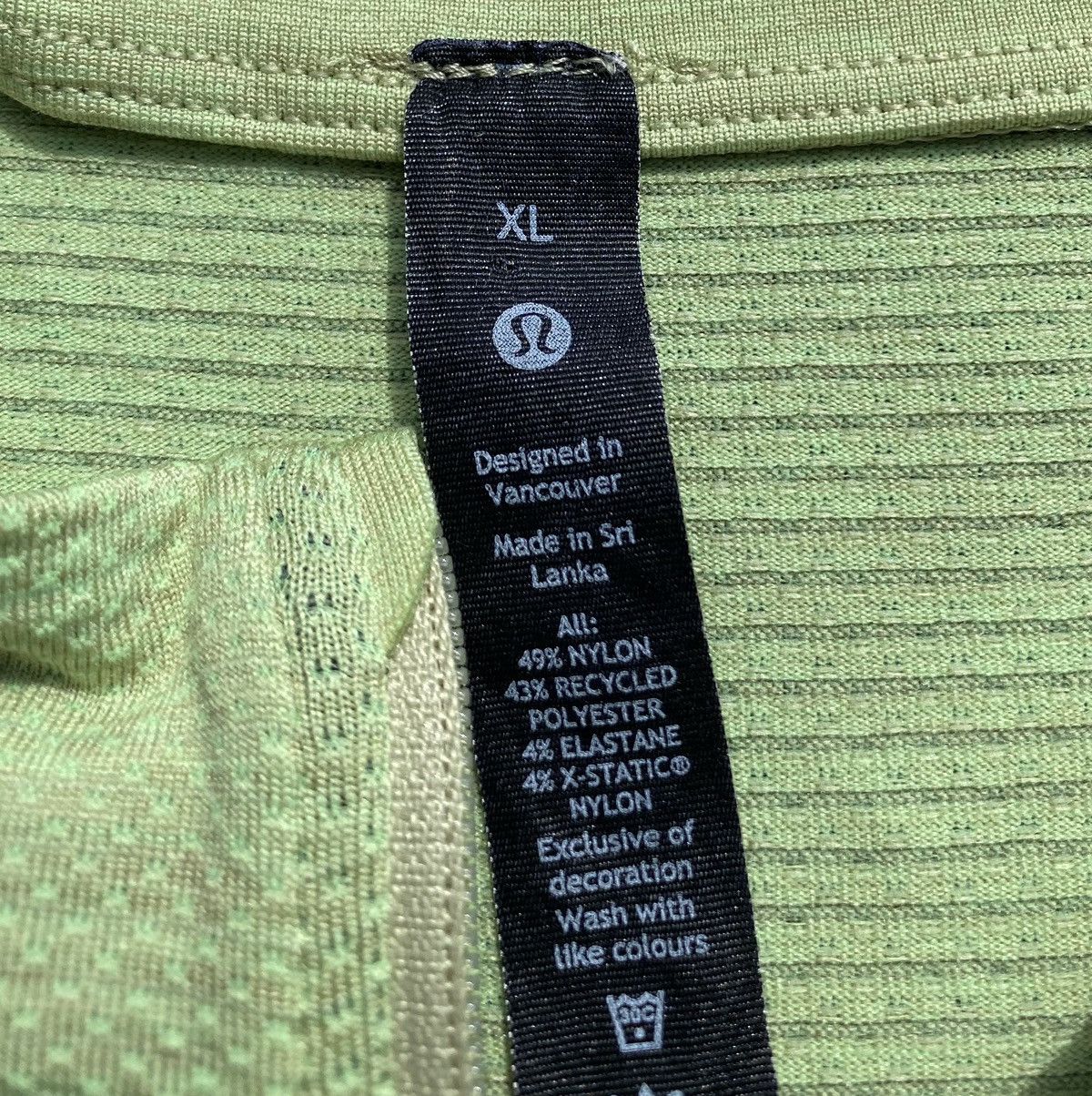 Lululemon Lululemon Athletic Metal Vent Tech Green Top Men’s XL Size US XL / EU 56 / 4 - 5 Thumbnail