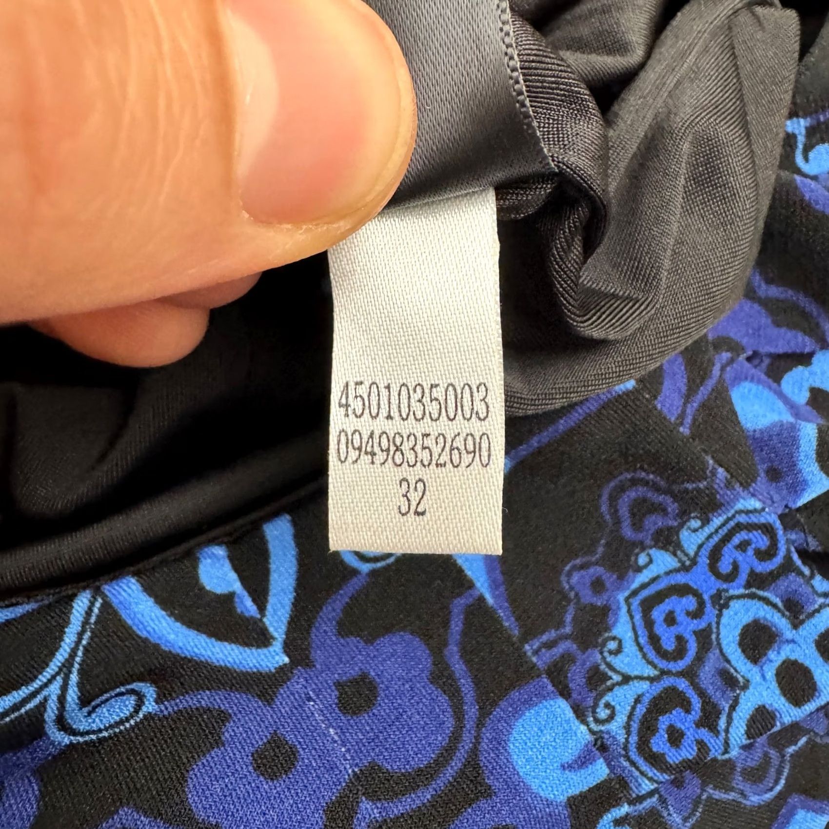 White House Black Market White House Black Market Sheath Dress Womens Medium Black Blue Medallion Print Size M / US 6-8 / IT 42-44 - 6 Thumbnail