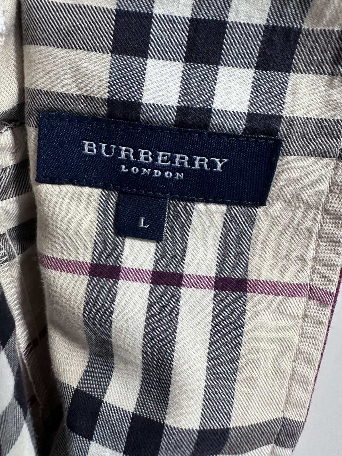 Burberry Burberry Trench Coat Check Nova Beige Women Size L Size L / US 10 / IT 46 - 6 Thumbnail