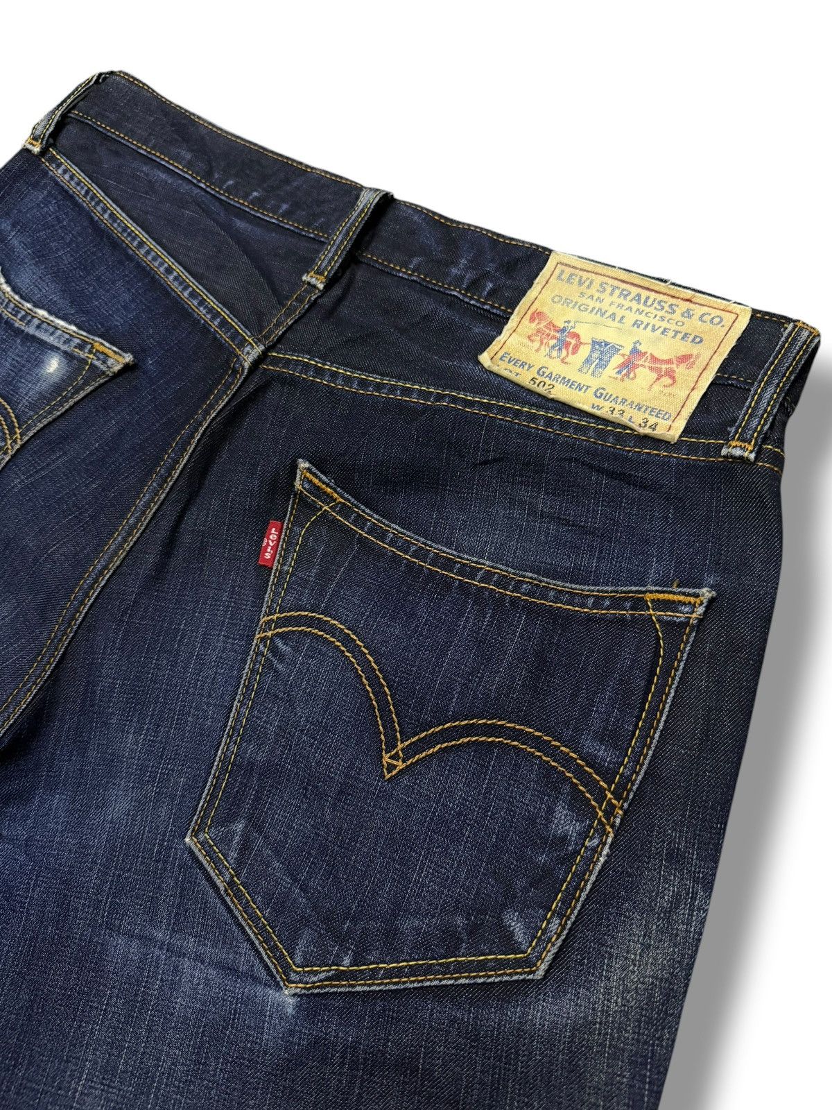 Levi's Vintage Levi’s 502 Japan Denim Jeans | Regular Straight |W35 Size US 35 - 8 Thumbnail