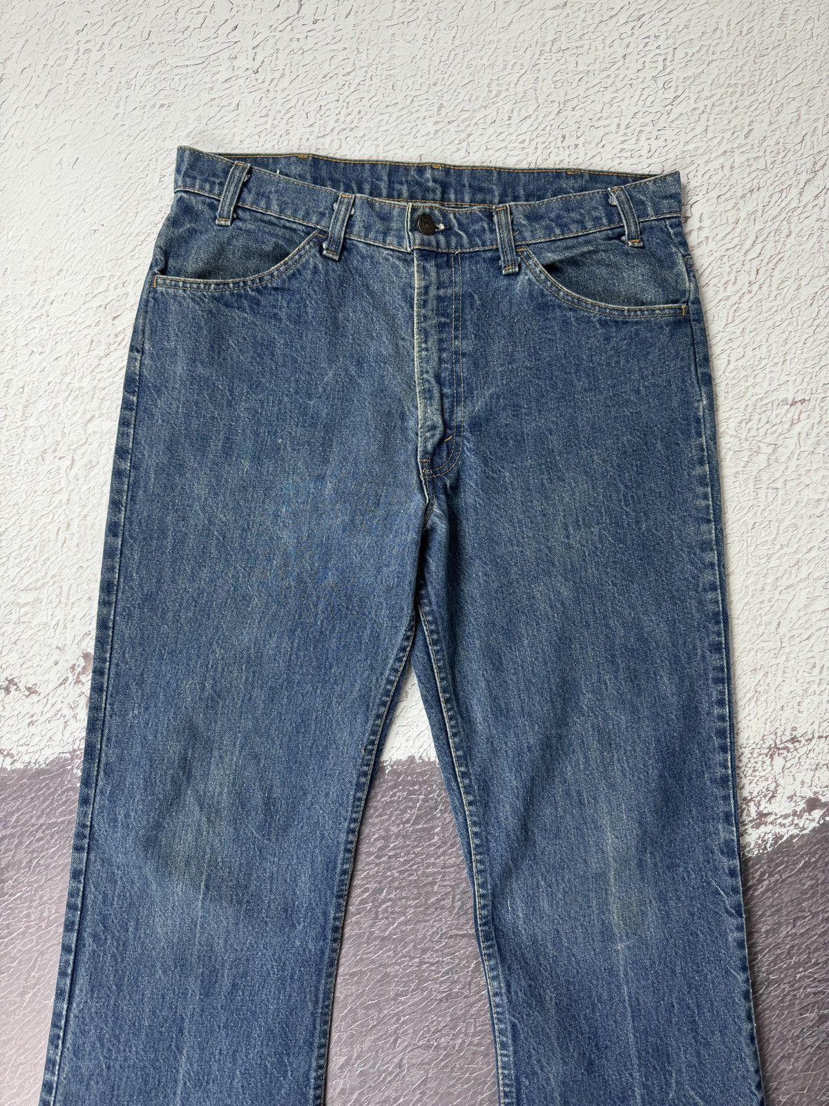Levi's Levi’s vintage 90s blue faded orange tab flared jeans Size US 36 / EU 52 - 6 Thumbnail