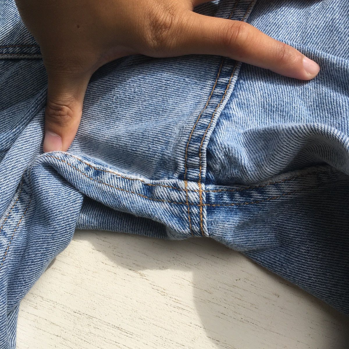 Levi's × Levi's Vintage Clothing × Vintage VINTAGE LEVIS 550 JEANS LIGHT BLUE SINGLE R Size US 31 - 22 Thumbnail