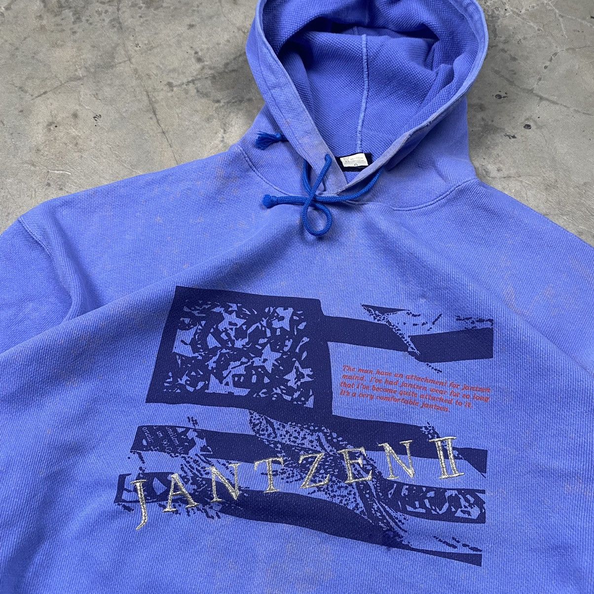 Jantzen × Japanese Brand 90s Jantzen Sportswear Baggy Boxy Pullover Size US M / EU 48-50 / 2 - 2 Thumbnail