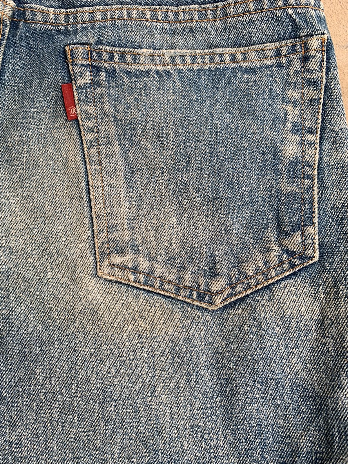 URBAN RESEARCH DOORS Urban Research Redline Selvedge Distressed Denim Size US 30 / EU 46 - 11 Thumbnail