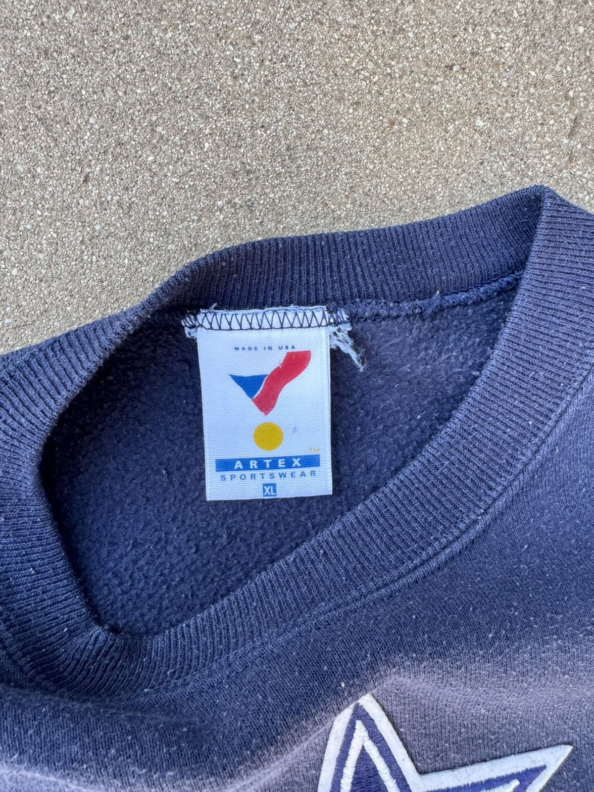 Vintage Vtg 90’s Dallas Cowboys NFL Embroidered Logo Sweatshirt XL Size US XL / EU 56 / 4 - 6 Thumbnail