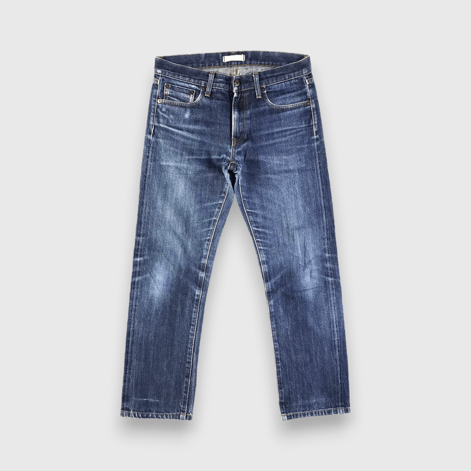 Uniqlo Blue Wash Uniqlo Selvedge Jeans-J2976 Size US 32 / EU 48 - 1 Thumbnail