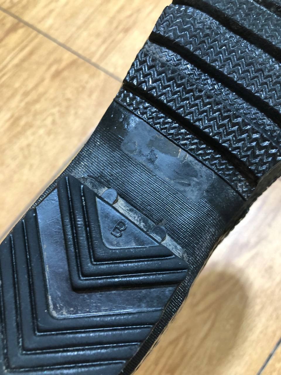 Hunter Vintage Boots black Hunter logo Y2K streetwear Size US 5.5 / EU 38 - 10 Thumbnail