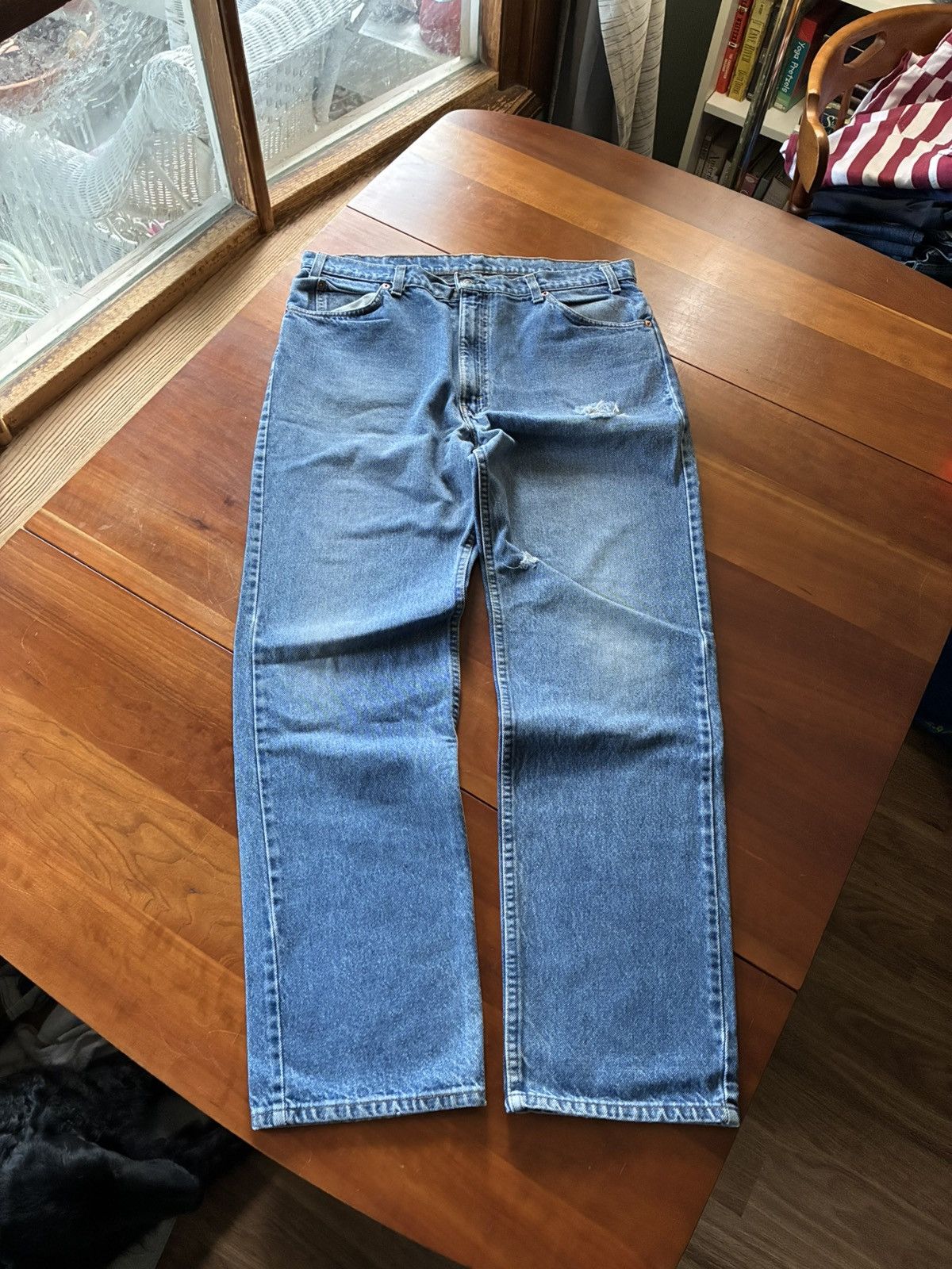 Levi's Vintage 80s Levi’s orange tab baggy denim jeans Size US 36 / EU 52 - 3 Thumbnail