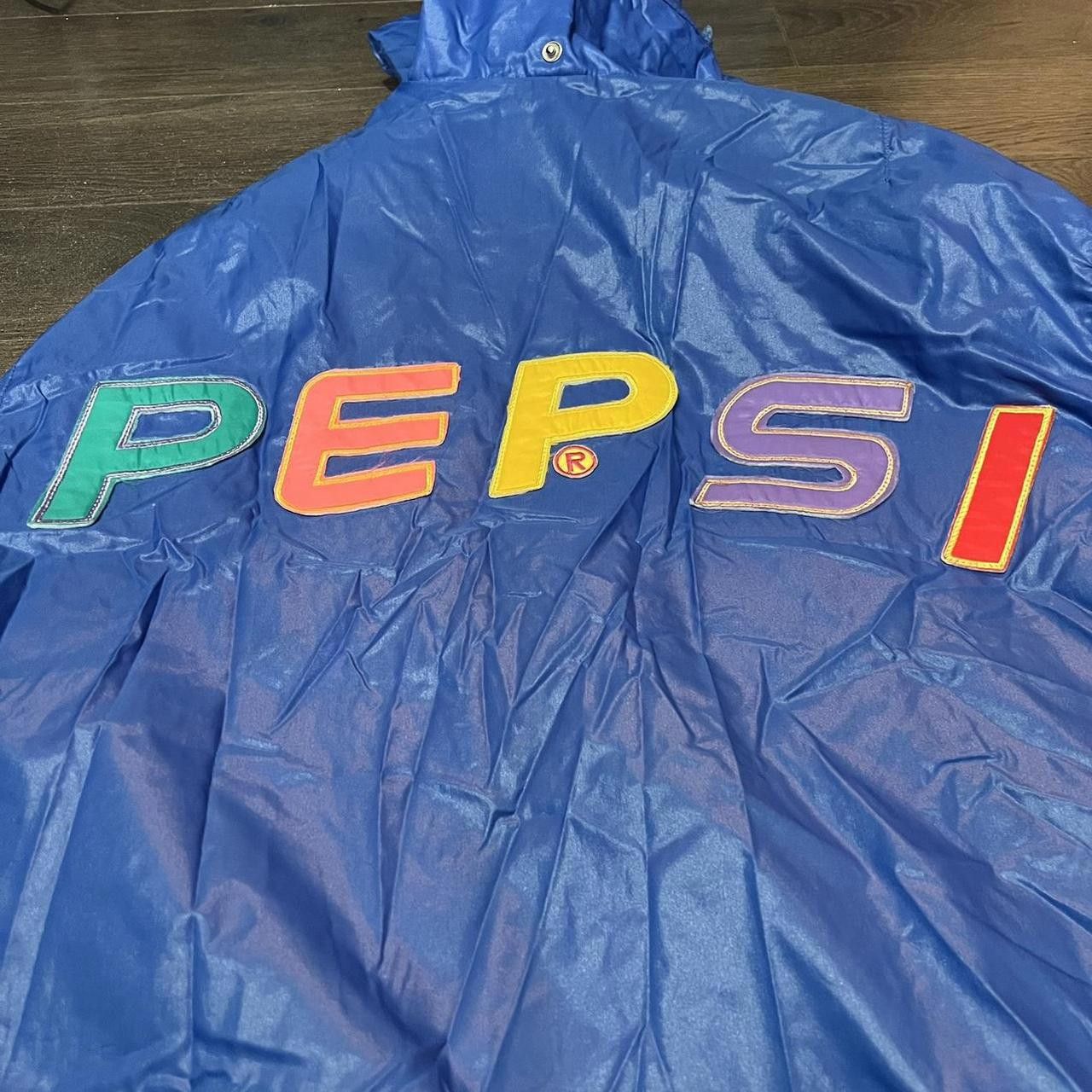 Designer Vintage Pepsi Collection Windbreaker Size US XL / EU 56 / 4 - 6 Thumbnail