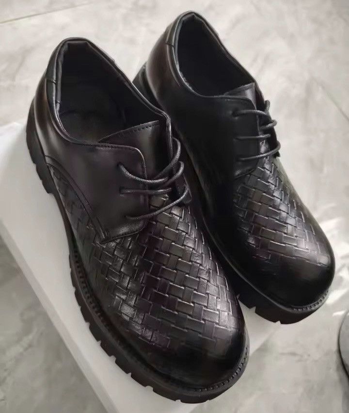 Genuine Leather Real Leather Casual Platform Lace-Up Trendy Boots Loafers Size US 10.5 / EU 43-44 - 1 Thumbnail