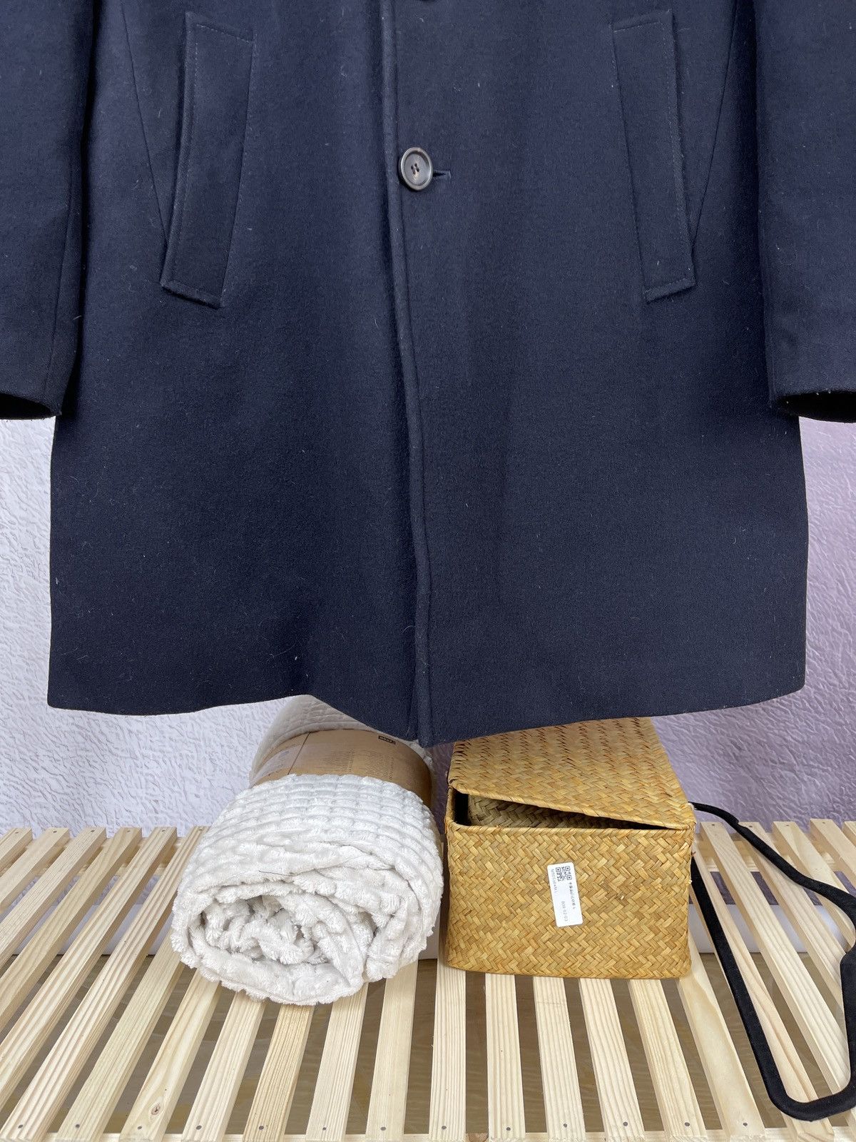 Pal Zileri Lab Paul Zileri wool cashmere feather goose down coat Size US L / EU 52-54 / 3 - 8 Thumbnail