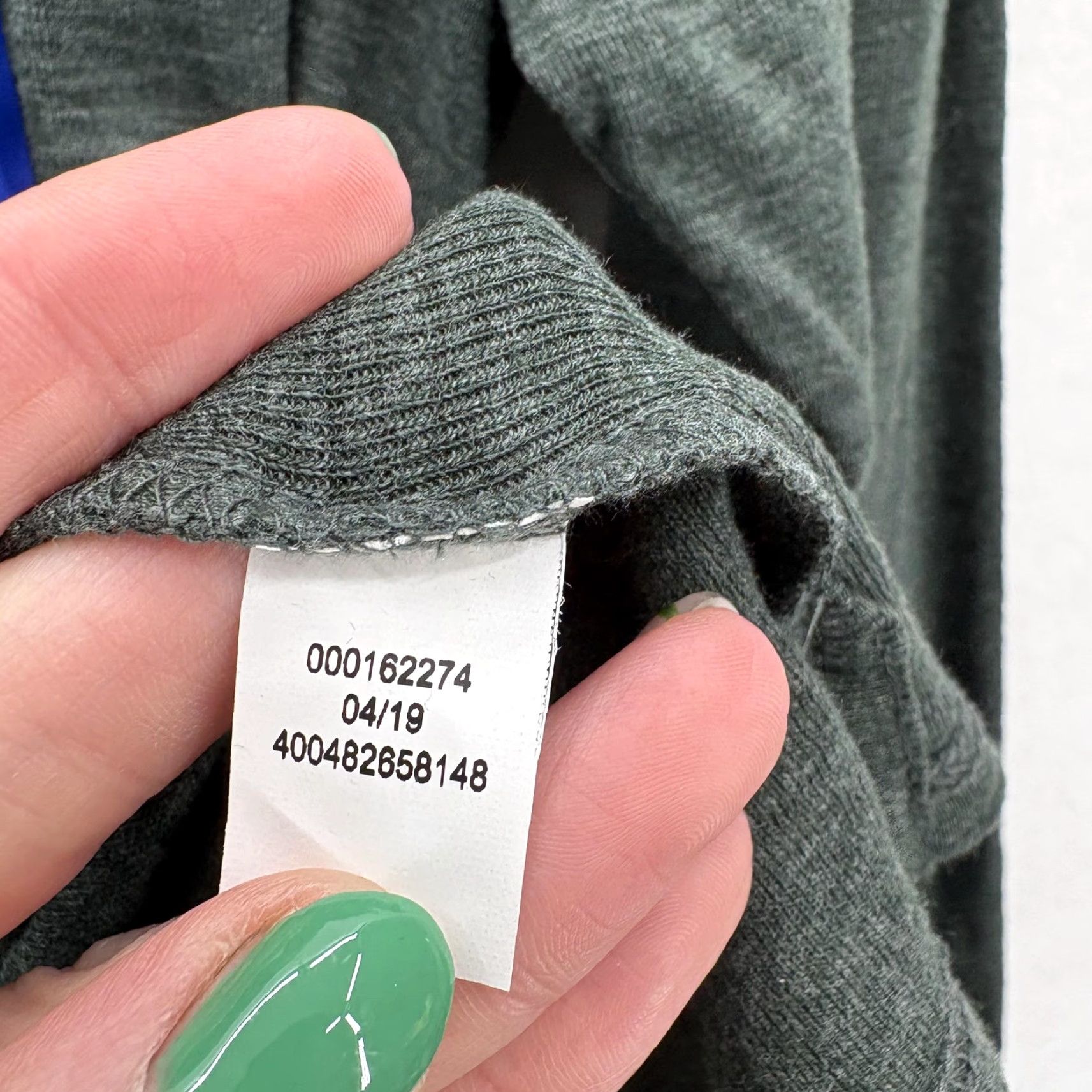Apt. 9 APT.9 Henley Shirt Mens XL Green Long Sleeve Lightweight Tagless Slub Top Casual Size US XL / EU 56 / 4 - 6 Thumbnail