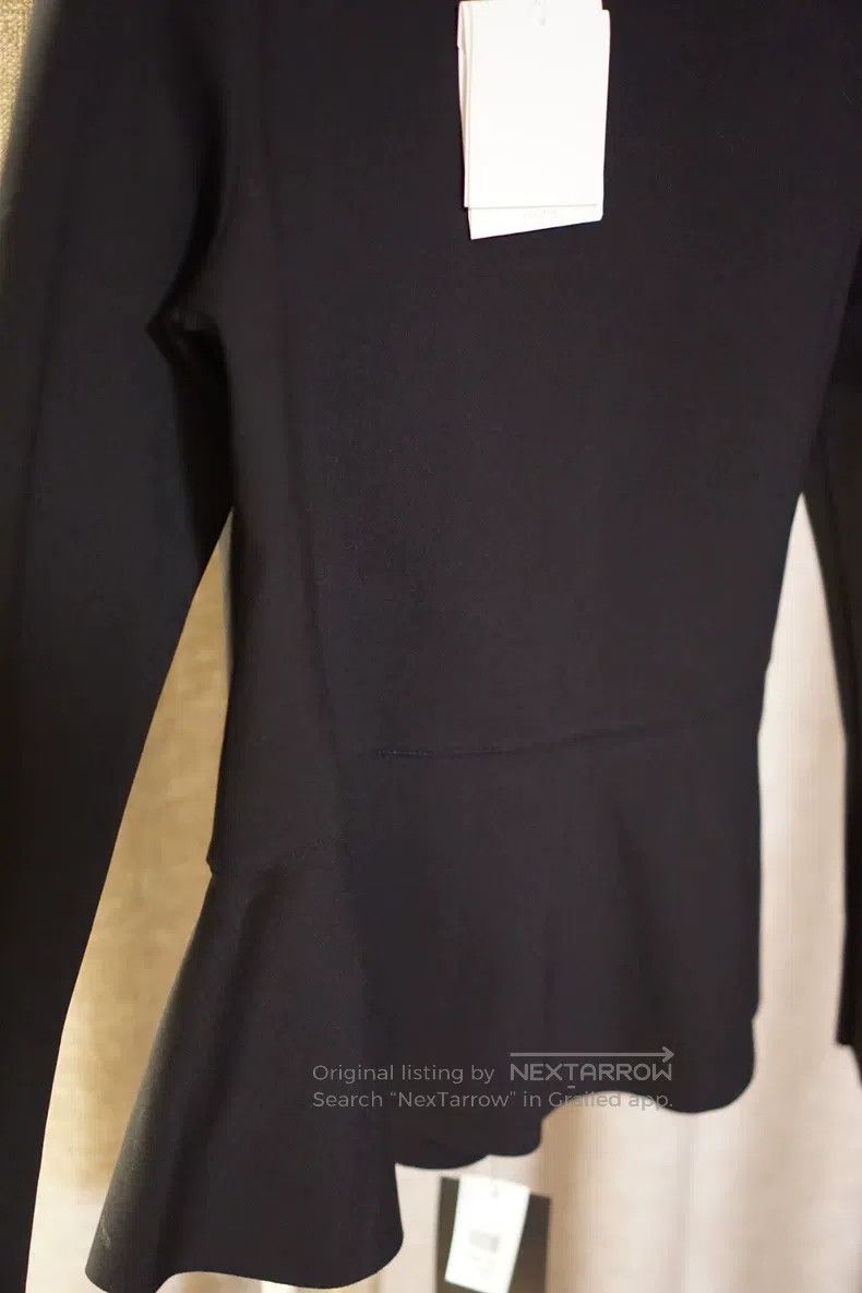 The Row The Row Black long-sleeved shirt Size M / US 6-8 / IT 42-44 - 1 Thumbnail