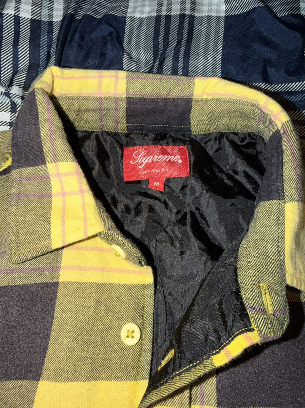 Supreme Supreme Quilted Flannel Size US M / EU 48-50 / 2 - 3 Thumbnail
