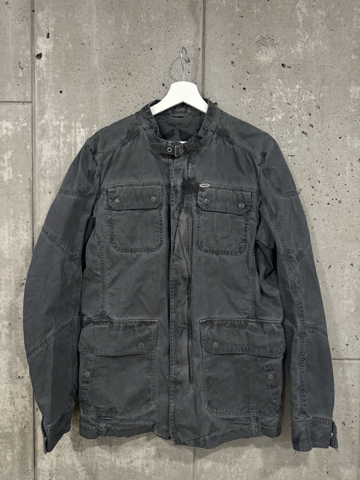 Diesel Diesel Industry 78 Garment Dyed Jacket Grey Men’s L Size US L / EU 52-54 / 3 - 1 Thumbnail