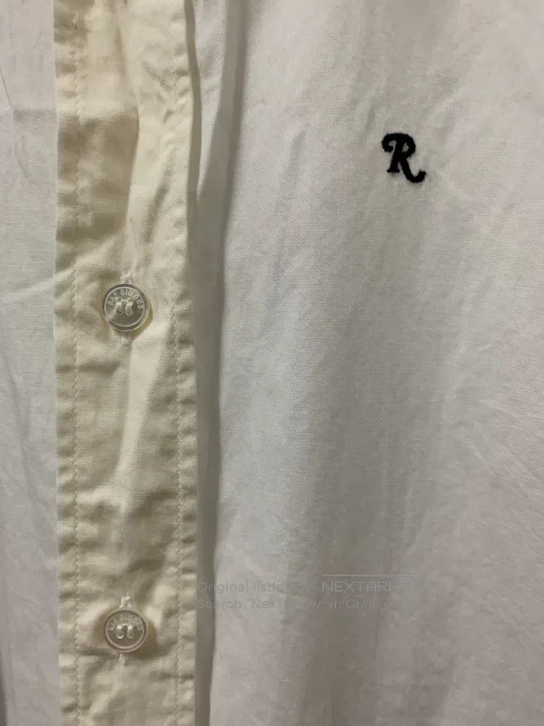 Raf Simons Raf Simons SS07 Show R Embroidered Flat Shirt Size US M / EU 48-50 / 2 - 3 Thumbnail