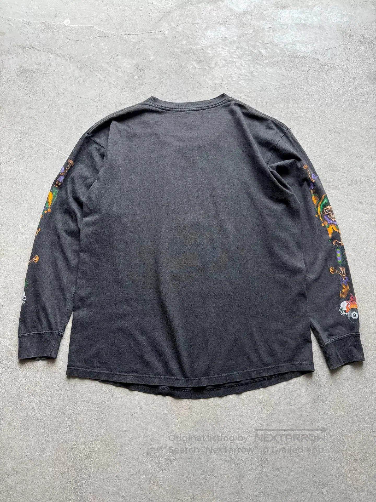 Vintage Vintage 00s Joker Choppers Long Sleeve Tee. Size US L / EU 52-54 / 3 - 6 Thumbnail