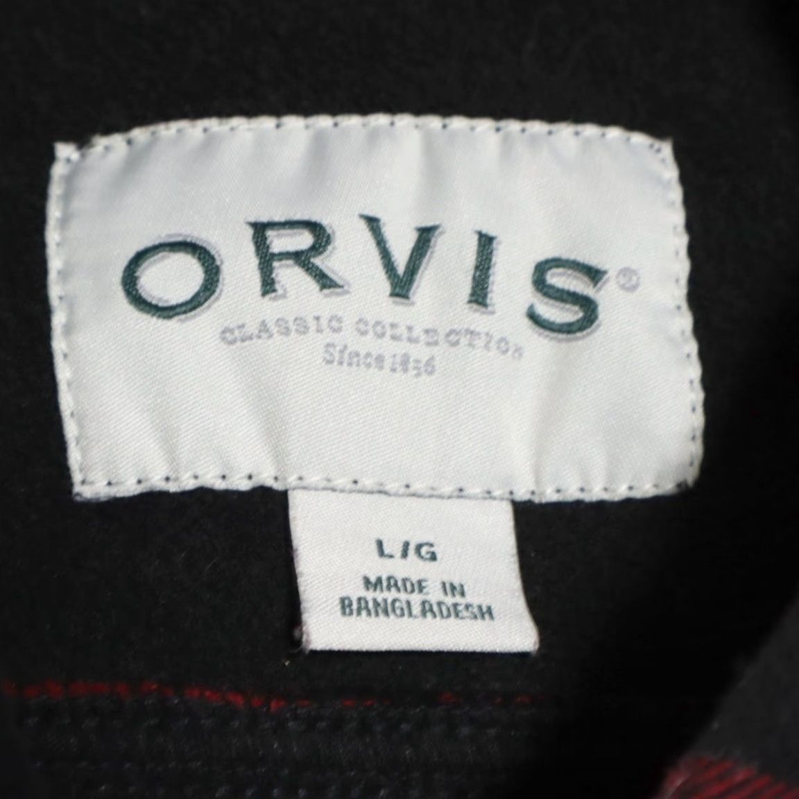 Orvis Orvis Flannel Jac Shirt Plaid Long Sleeve Jacket Red Women's L Size L / US 10 / IT 46 - 5 Thumbnail